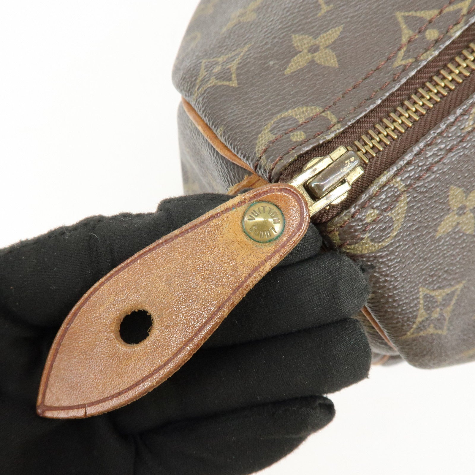 Louis Vuitton Monogram Speedy 35 Boston Bag Hand Bag M41524