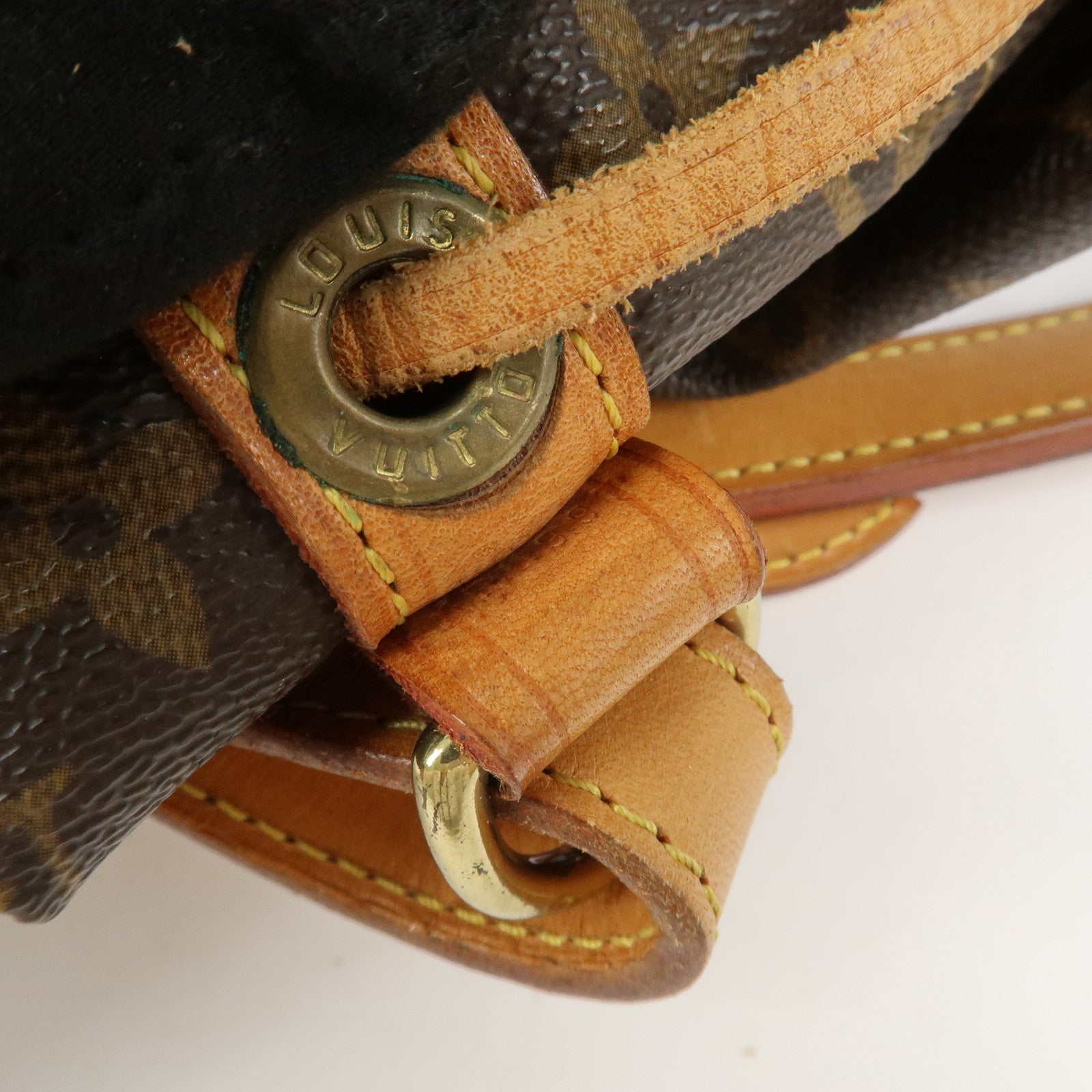 Louis Vuitton Monogram Petit Noe Shoulder Bag Brown M42226