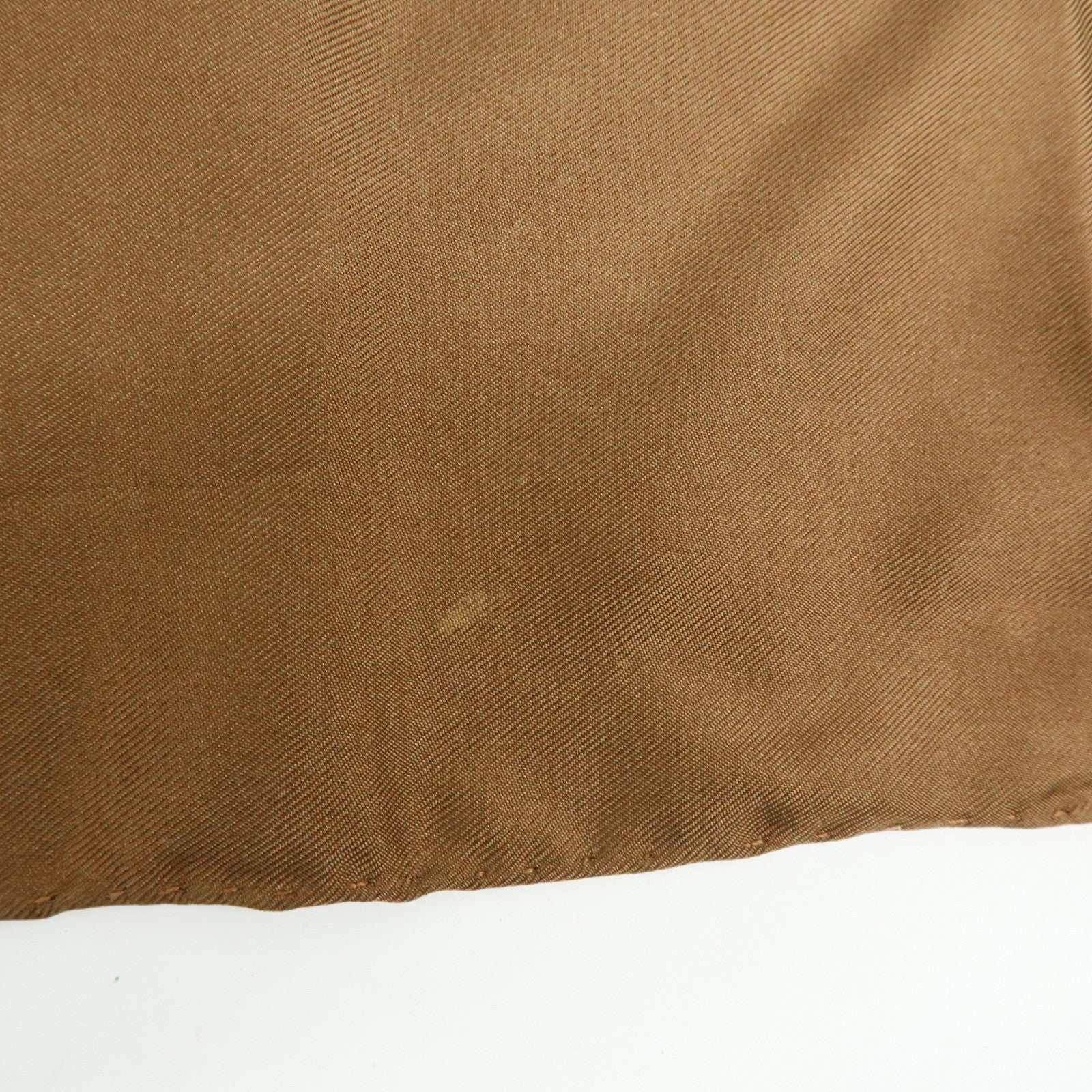 HERMES Carre 90 Set of 2 Silk 100% Scarf Black Gold Brown