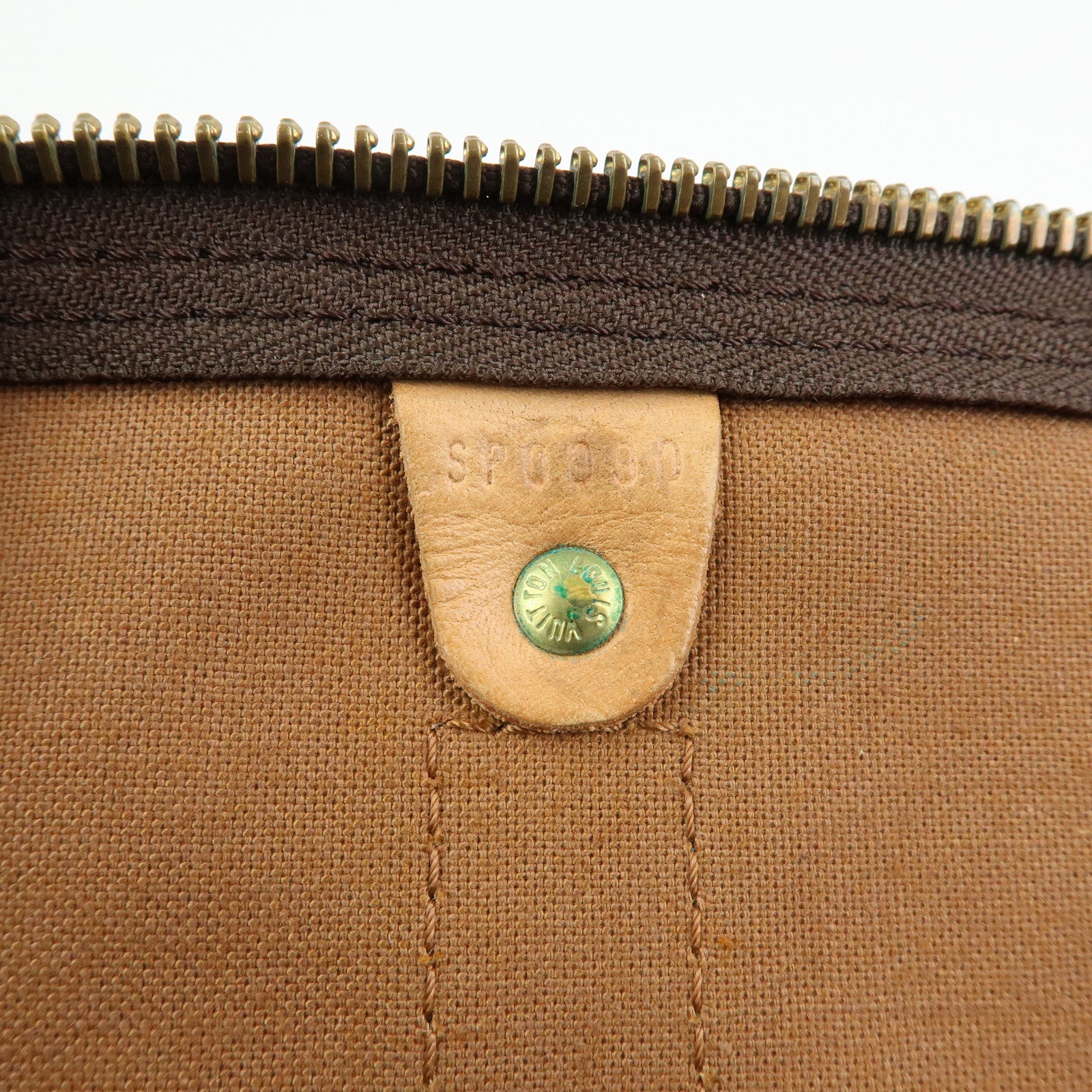 Louis Vuitton Monogram Keep All Bandouliere 55 Boston Bag M41414