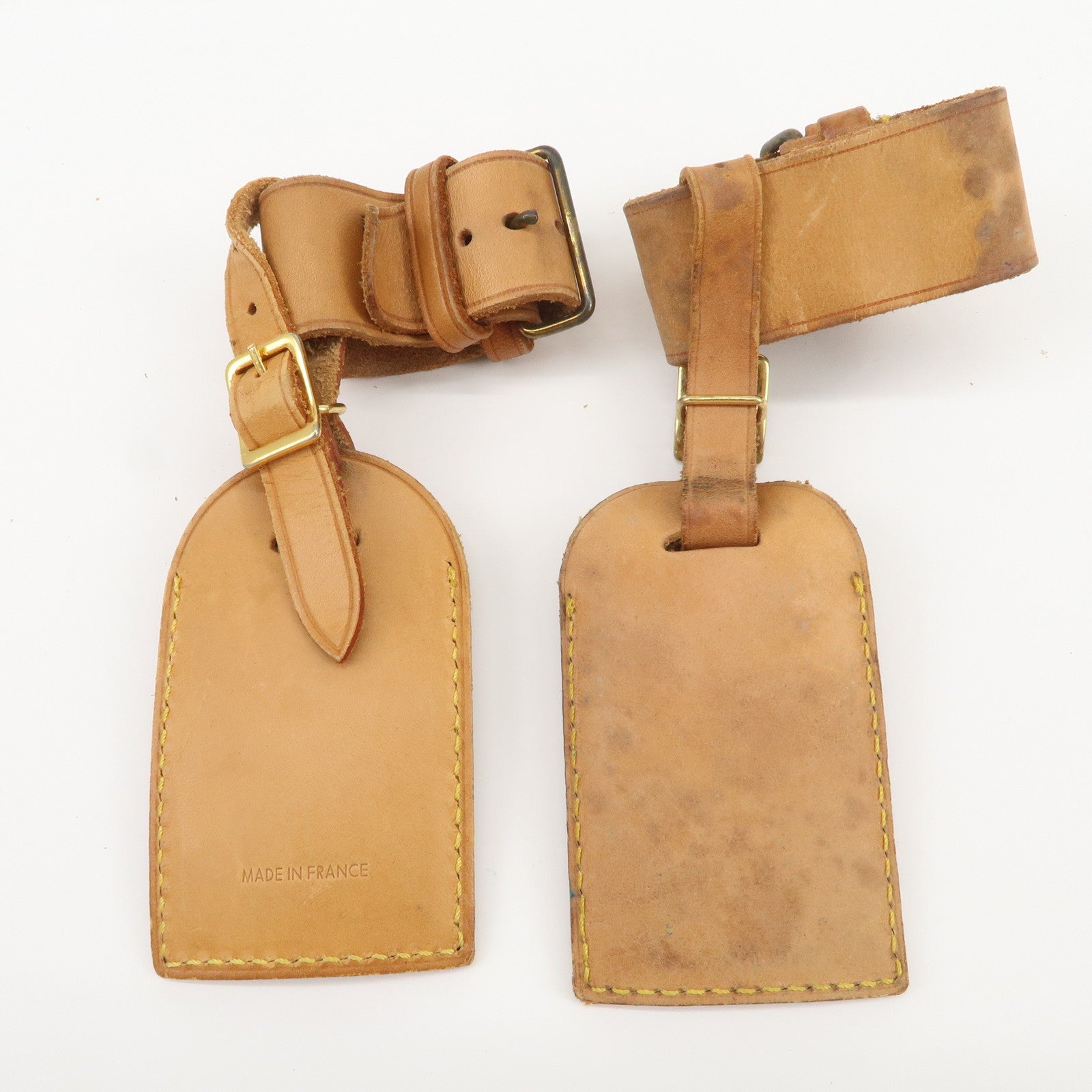 Louis Vuitton Set of 10 Leather Name Tag & Poignet