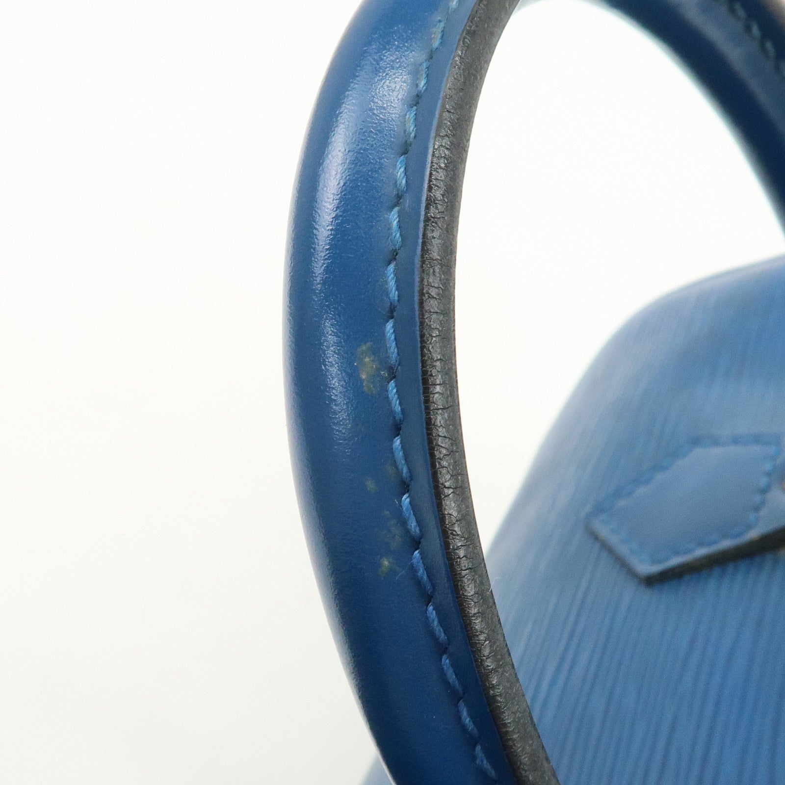 Louis Vuitton Epi Speedy 25 Hand Bag Boston Bag Toledo Blue M43015