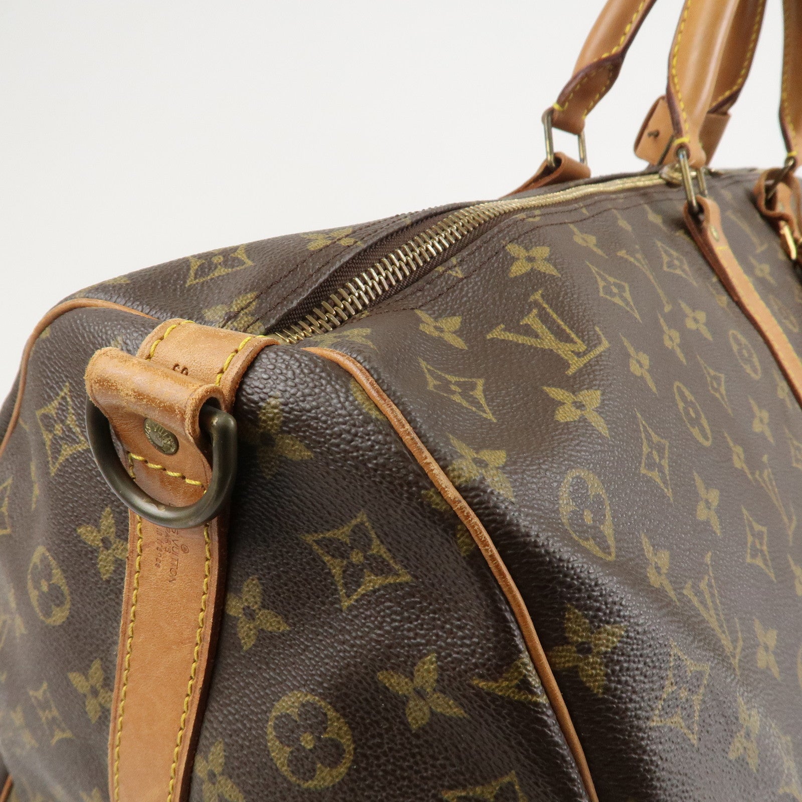 Louis Vuitton Monogram Keep All Bandouliere 60 Boston Bag M41412 Used