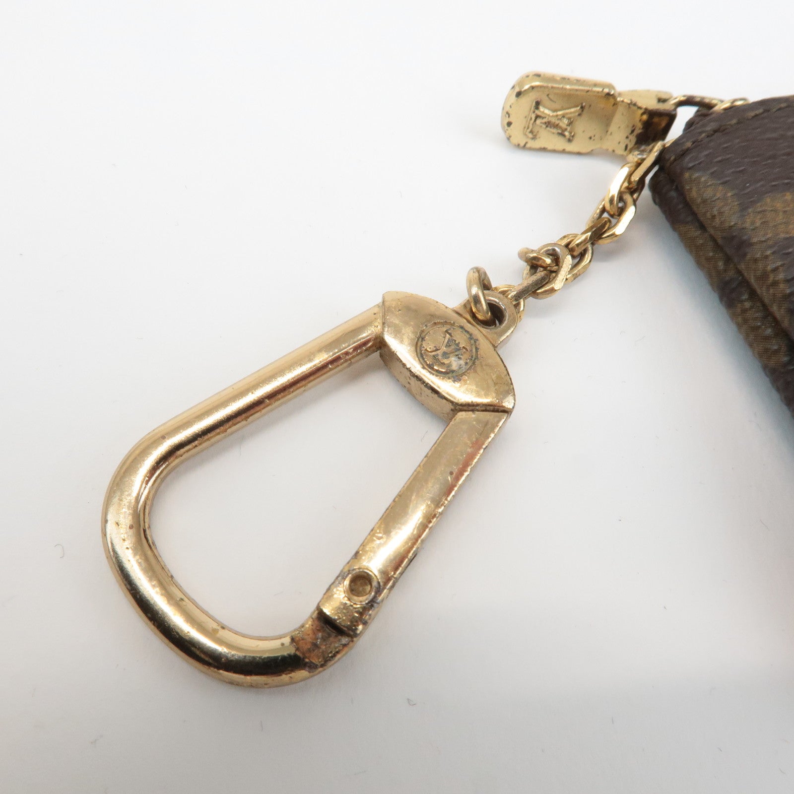 Louis Vuitton Monogram Pochette Cles Coin Case Key Case M62650