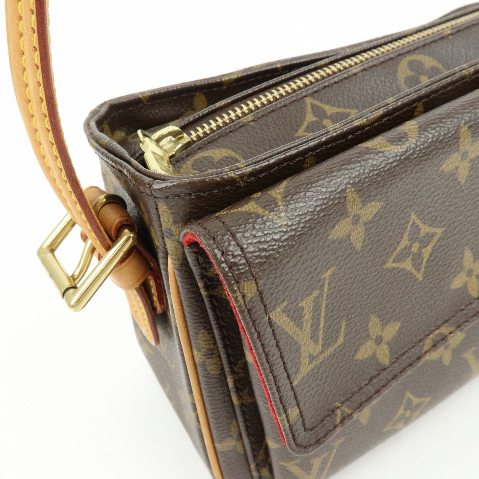 Louis Vuitton Monogram Vivacite Shoulder Bag Hand Bag M51164