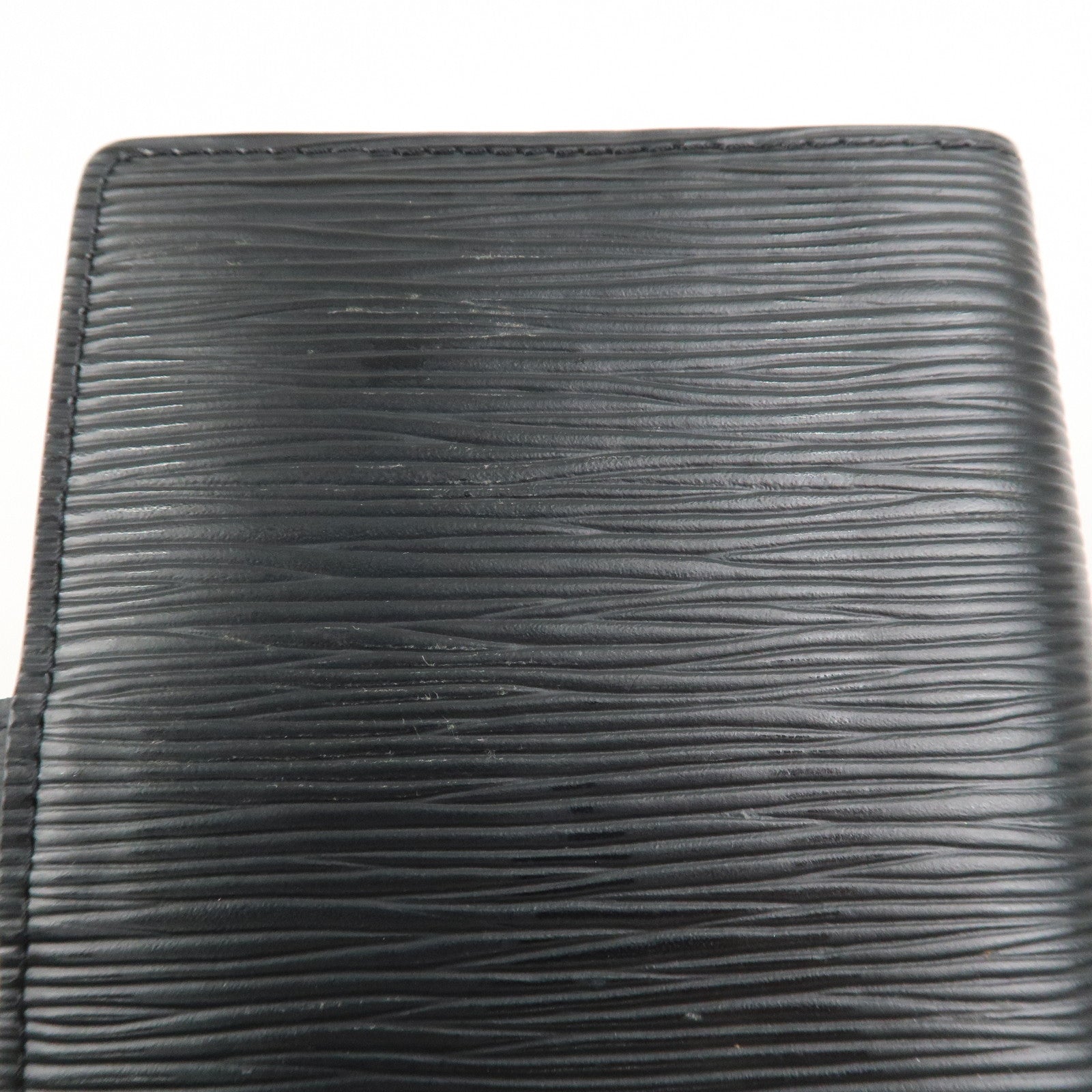 Louis Vuitton Epi Agenda PM Planner Cover Noir R20052