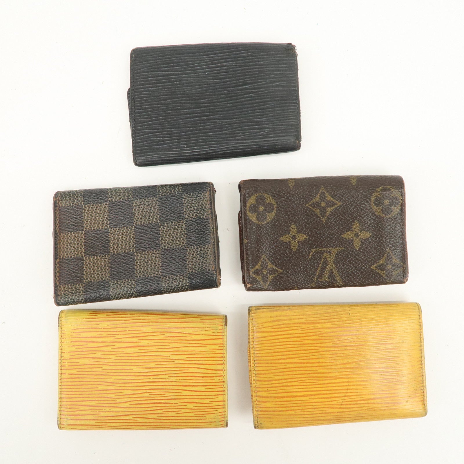 Louis Vuitton Set Of 5 Key Case M62630/N62630/M63812/M63819
