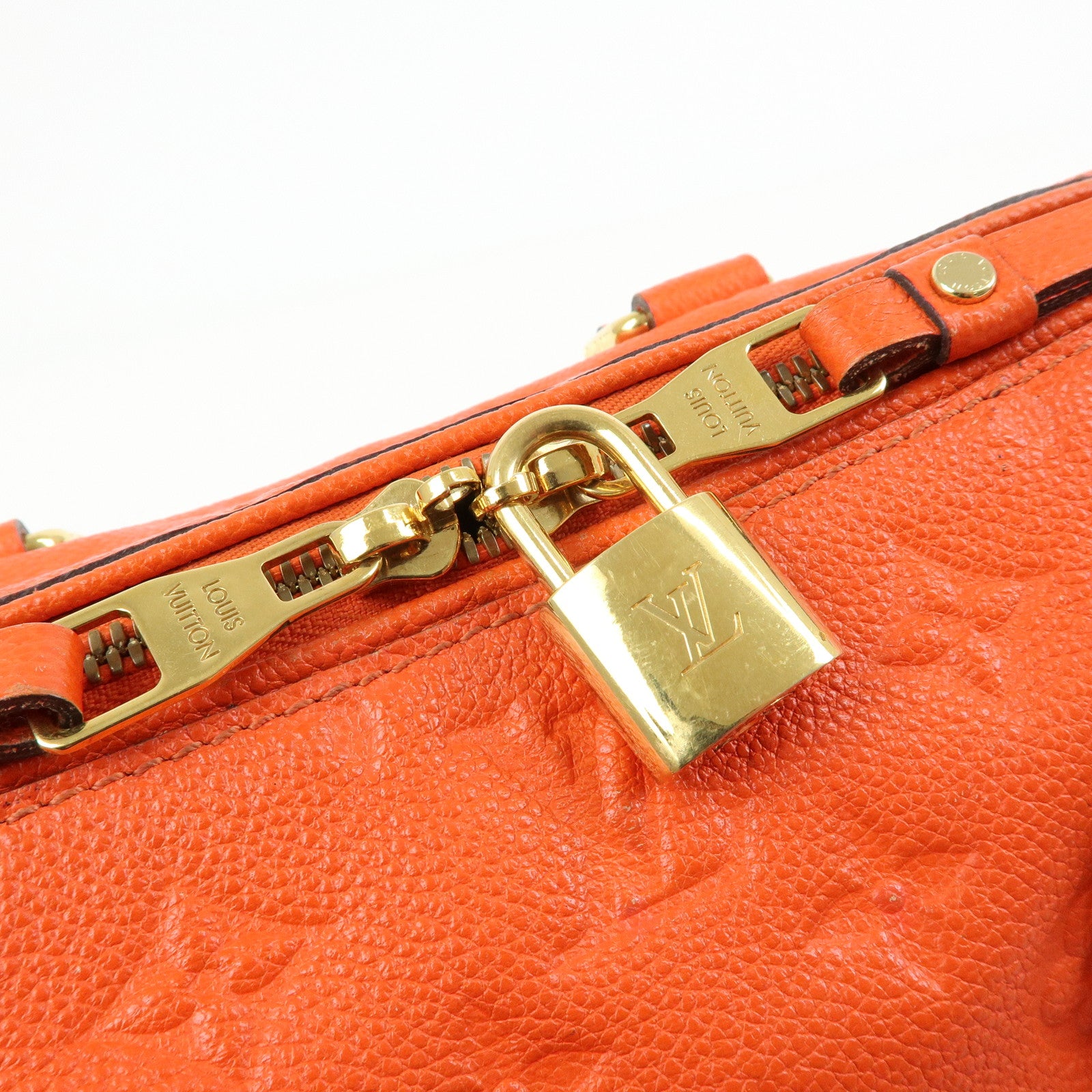 Louis Vuitton Monogram Empreinte Speedy Bandouliere 25 Origan M40758