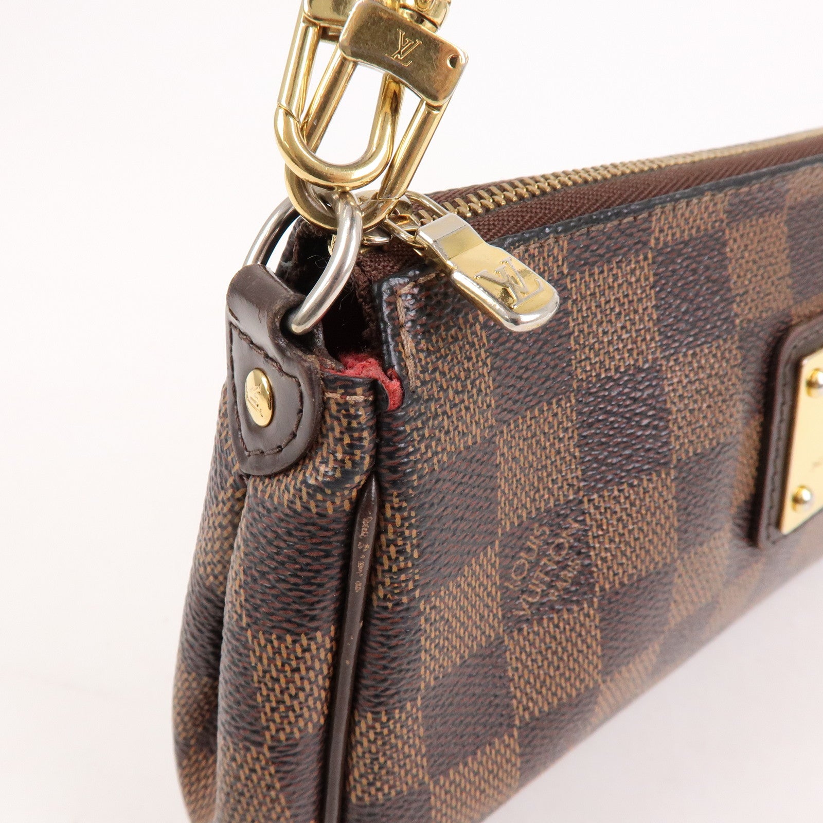 Louis Vuitton Damier Eva 2Way Hand Shoulder Bag Damier Ebene N55213