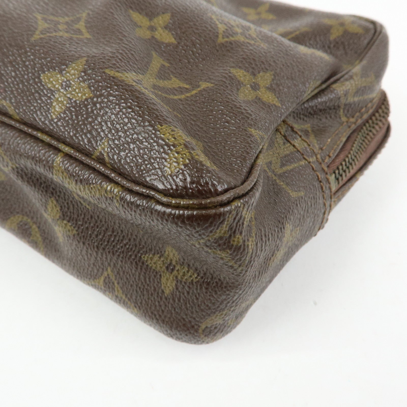 Louis Vuitton Monogram Trousse Toilette 23 Pouch Brown M47524