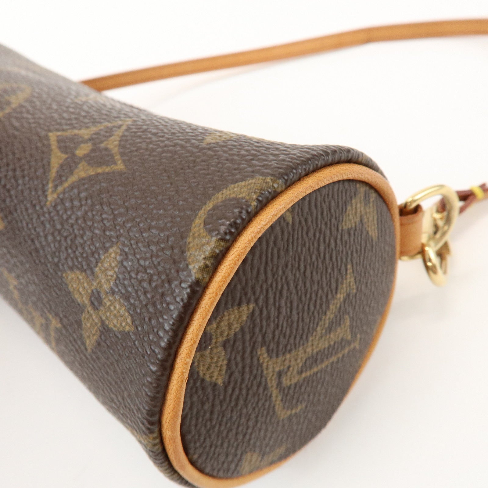 Louis Vuitton Monogram Mini Pouch for Papillon Bag Brown