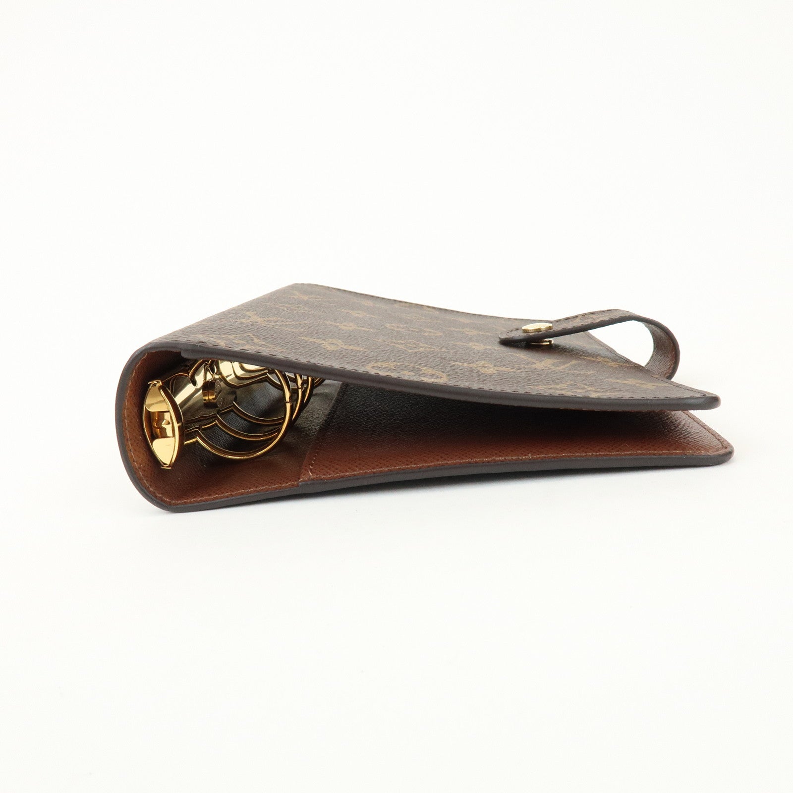 Louis Vuitton Monogram Agenda MM Planner Cover Brown R20004
