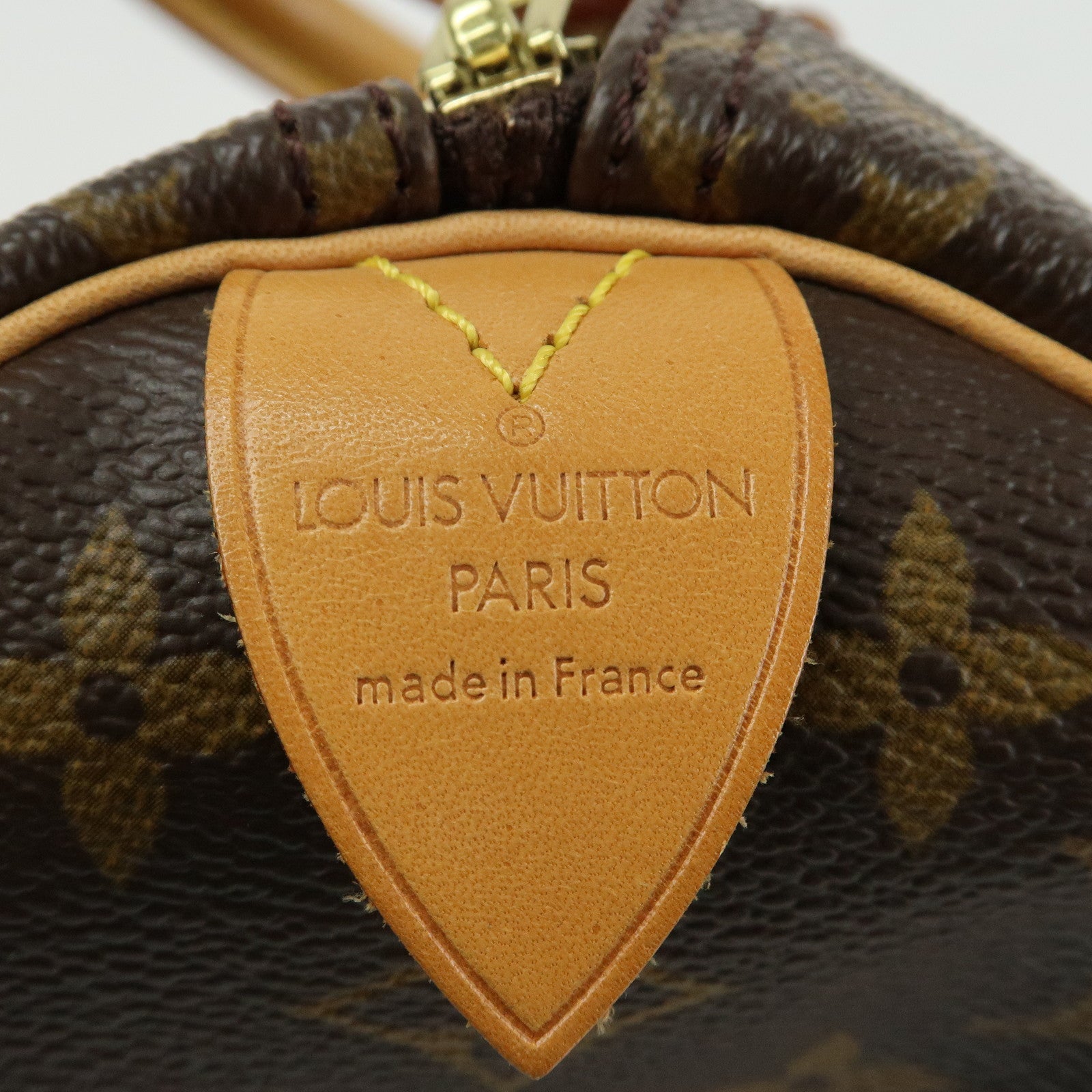 Louis Vuitton Monogram Speedy 25 Boston Bag Hand Bag Brown M41528