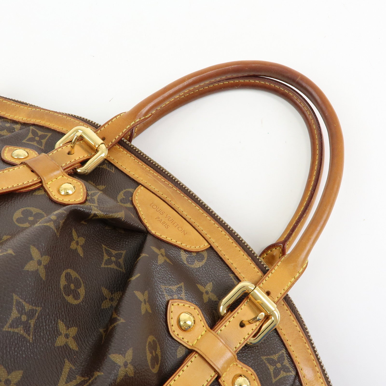 Louis Vuitton Monogram Tivoli GM Shoulder Bag Boston Bag M40144