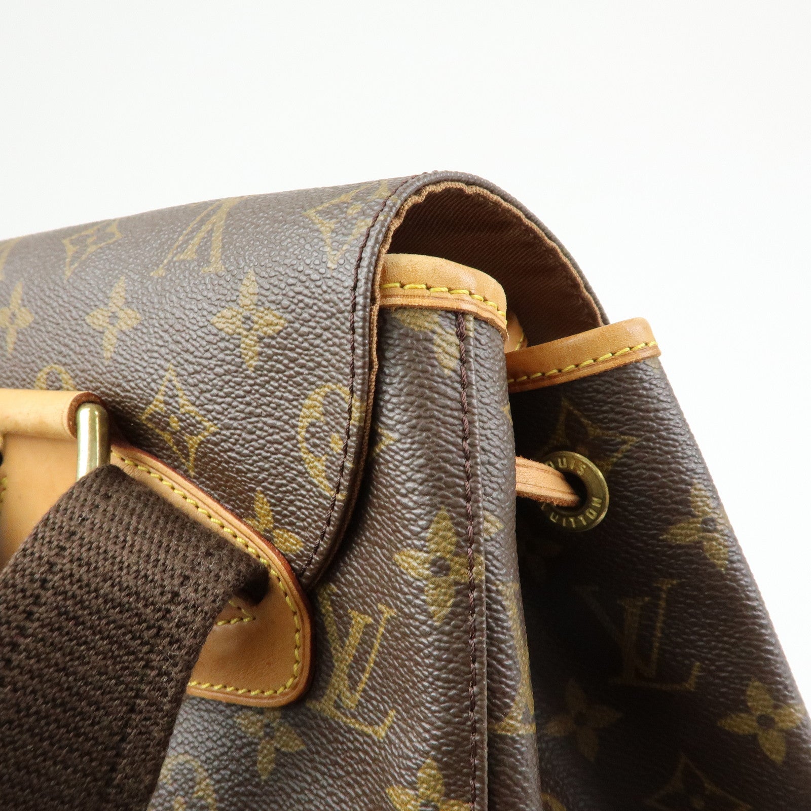 Louis Vuitton Monogram Montsouris GM Backpack Brown M51135