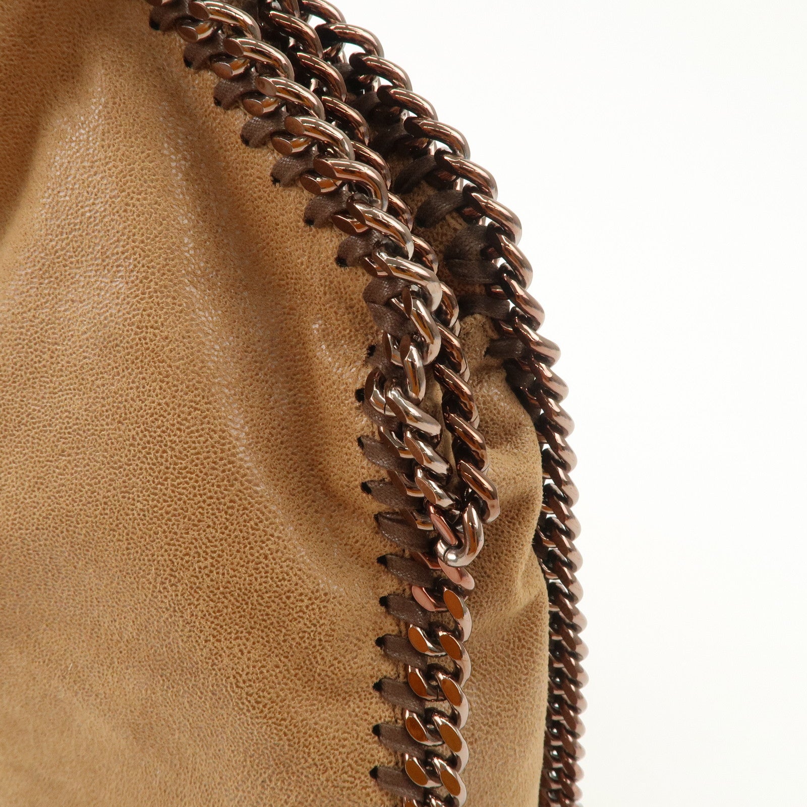 STELLA MCCARTNEY Polyester Falabella 2Way Bag Brown 234387