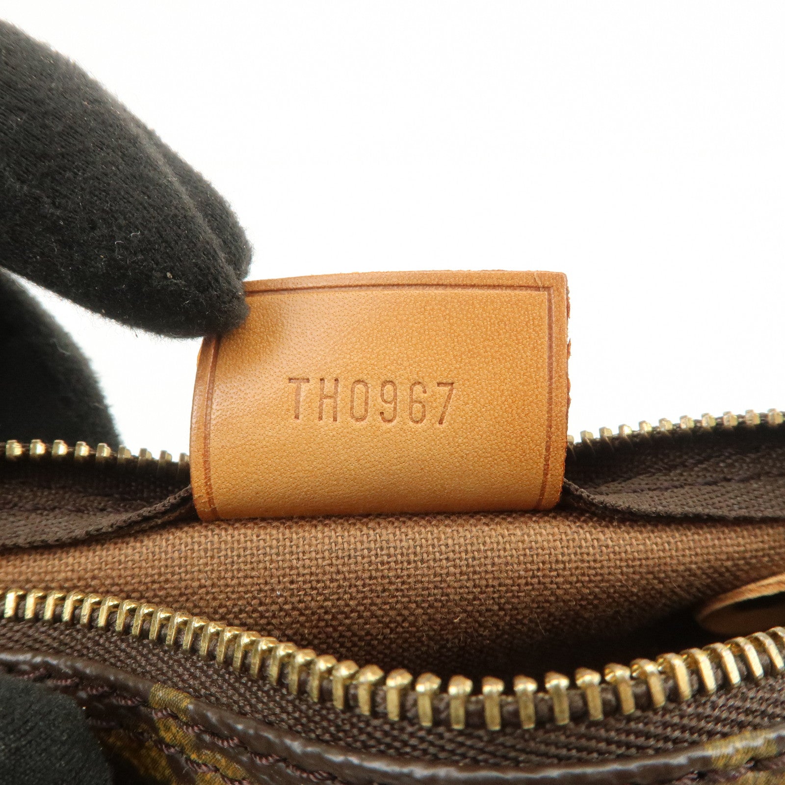 Louis Vuitton Monogram Mini Speedy Hand Bag Boston Bag Brown M41534