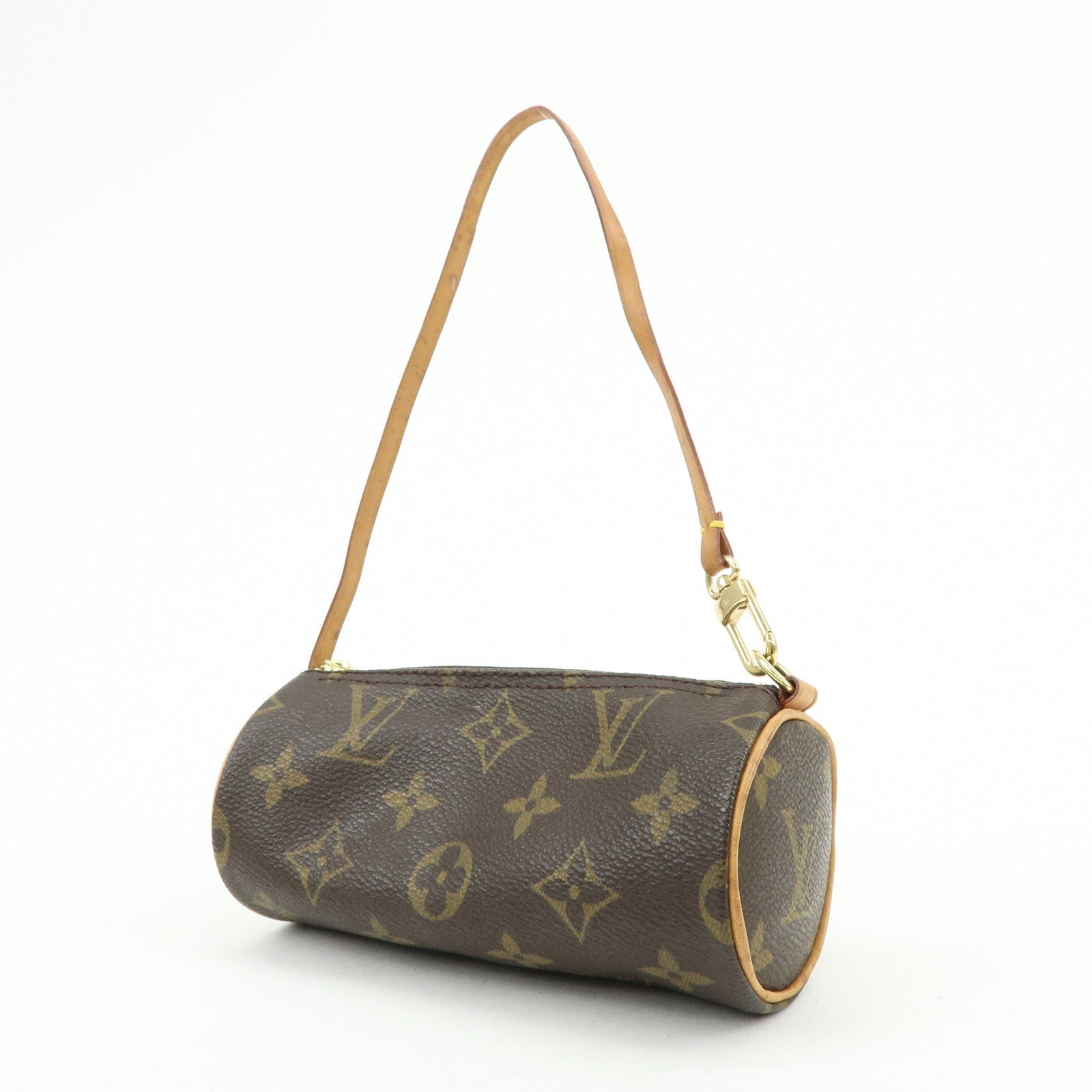 Louis Vuitton Monogram Mini Pouch for Papillon Bag Brown