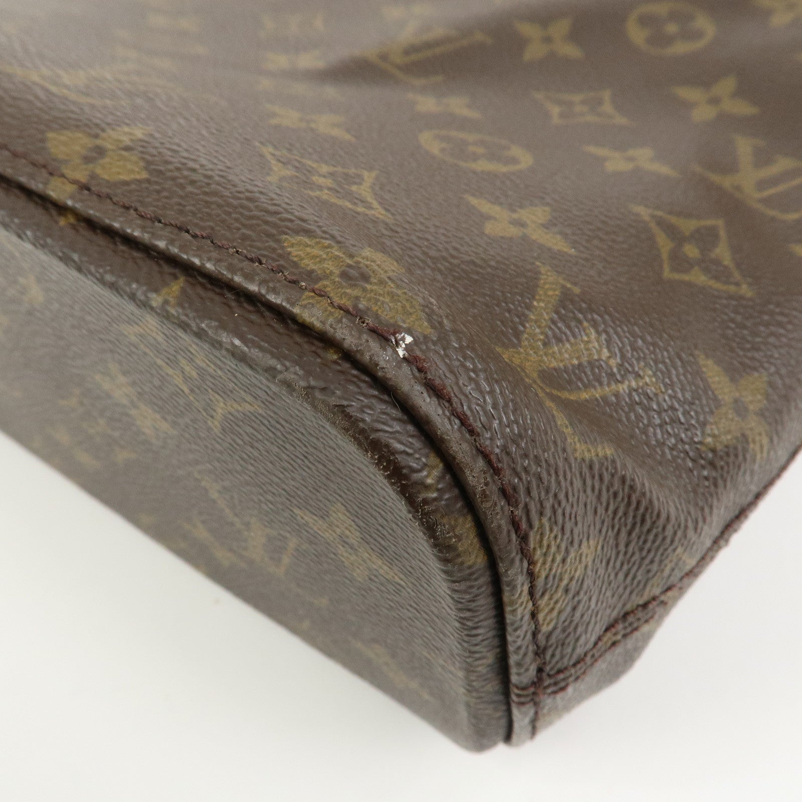 Louis Vuitton Monogram Luco Tote Bag Shoulder Bag Brown M51155
