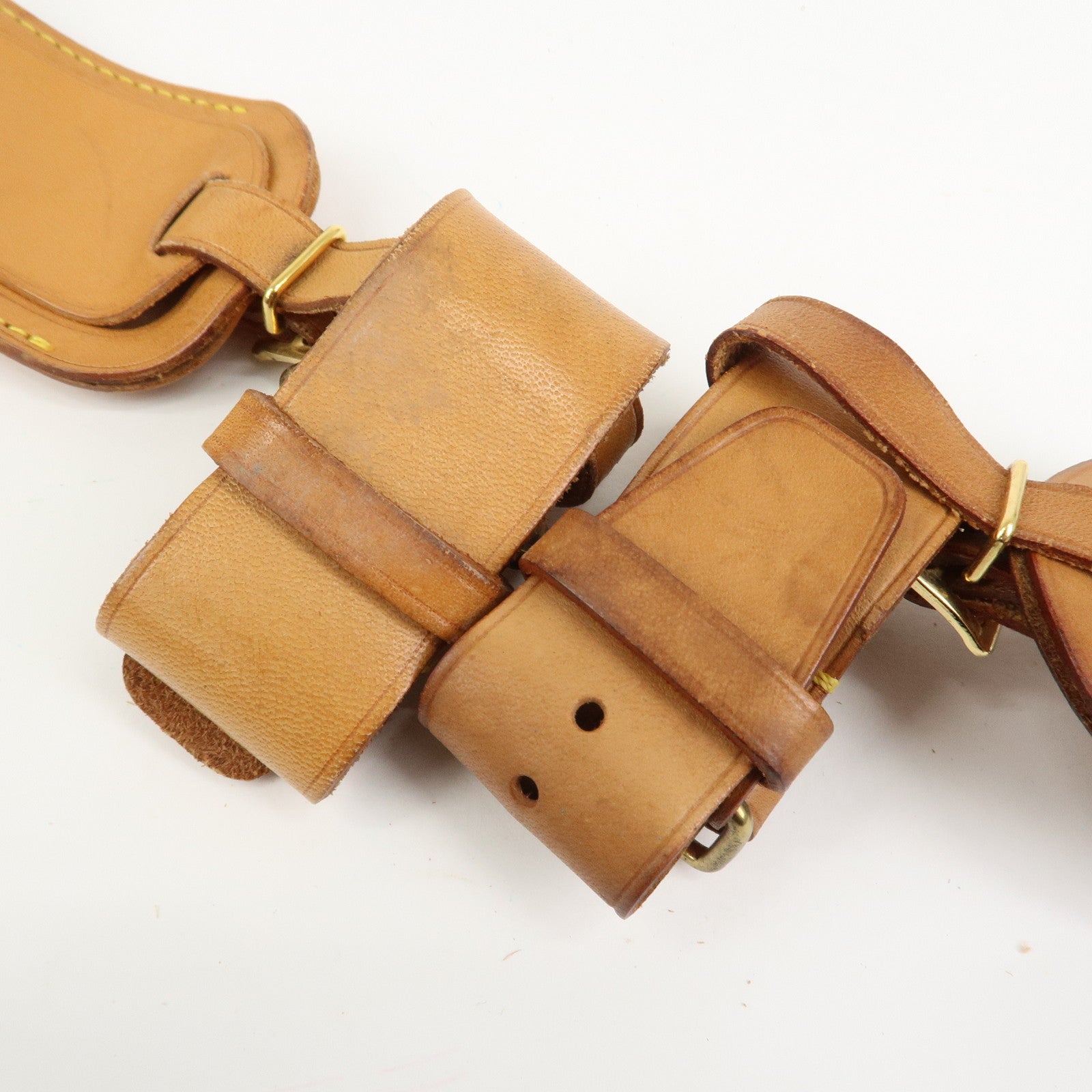 Louis Vuitton Set Of 20 Leather Name Tag & Poignet