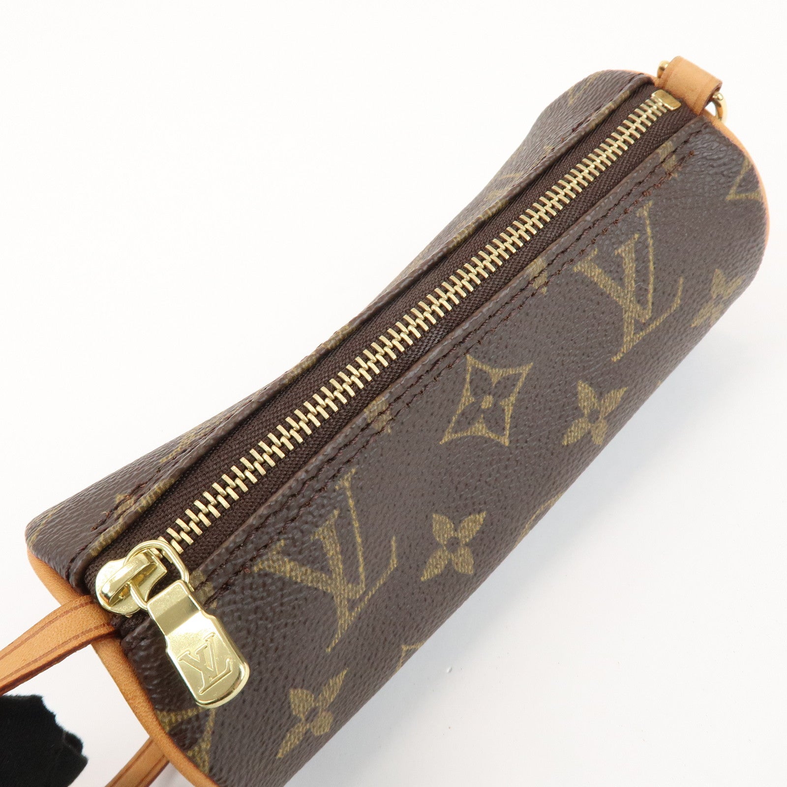 Louis Vuitton Monogram Mini Pouch for Papillon Bag Brown