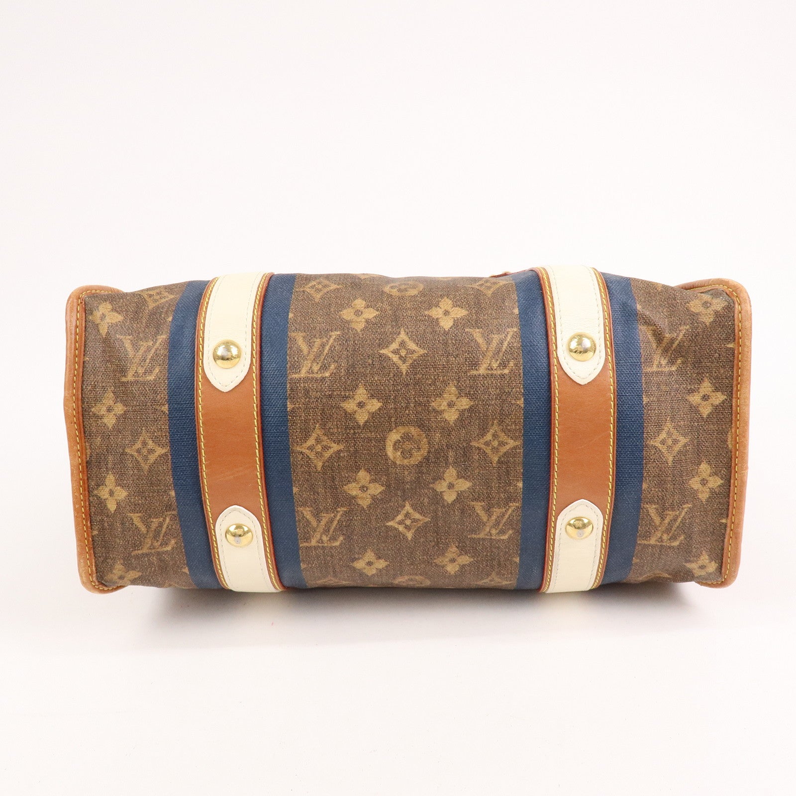 Louis Vuitton Monogram Tisse Sac Rayeur GM Shoulder Bag M56385