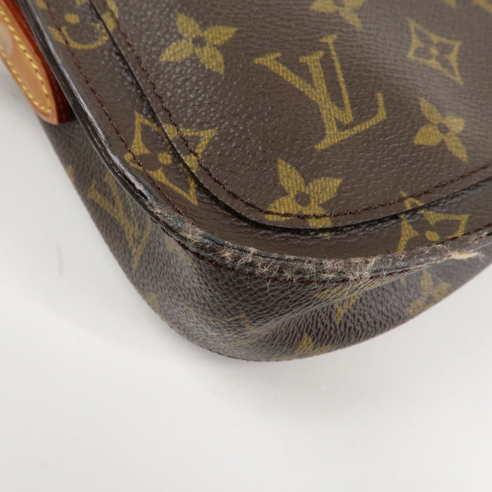 Louis Vuitton Monogram Mini Saint Cloud PM Shoulder Bag M51244 Used