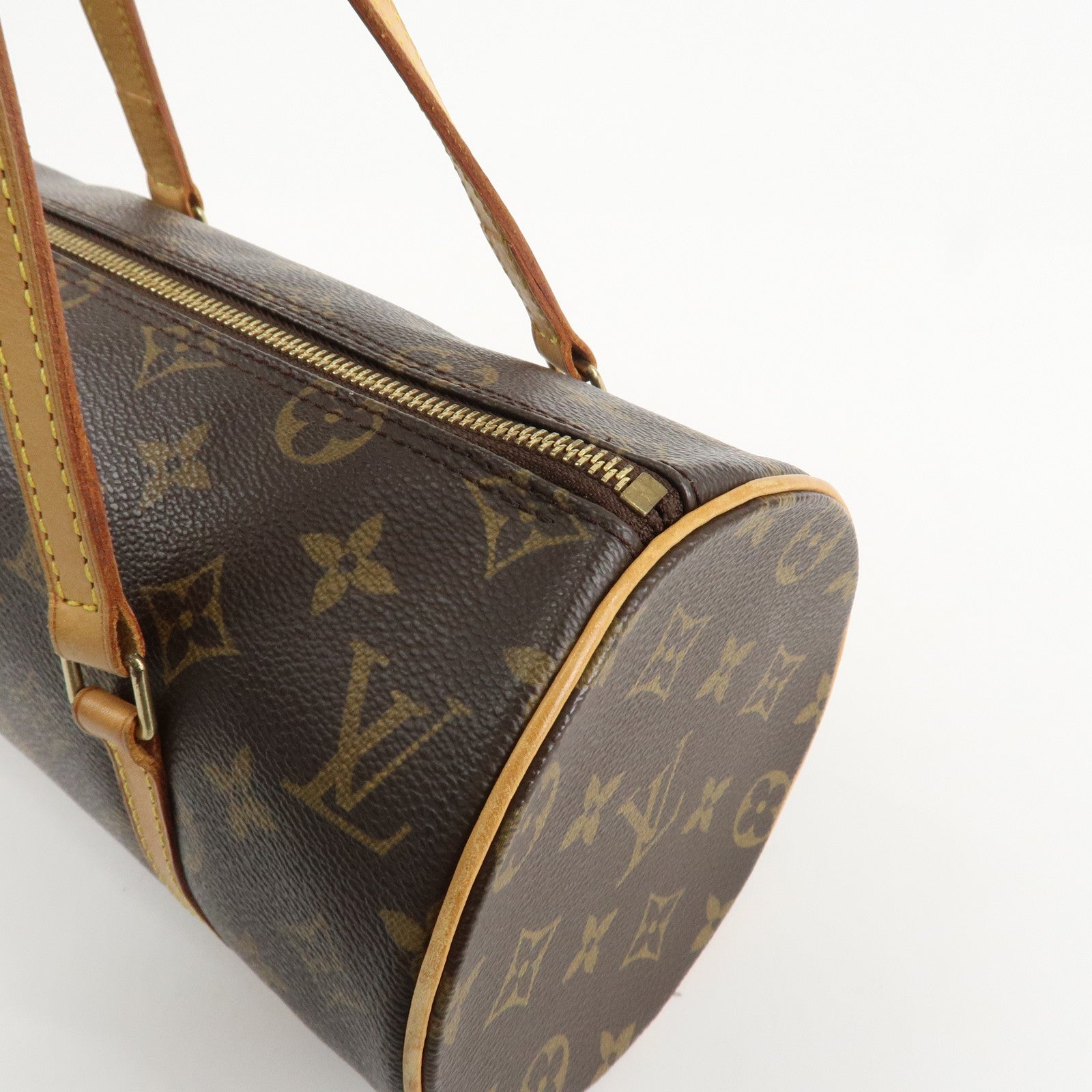Louis Vuitton Monogram Papillon 26 Hand Bag New Style M51386 Used
