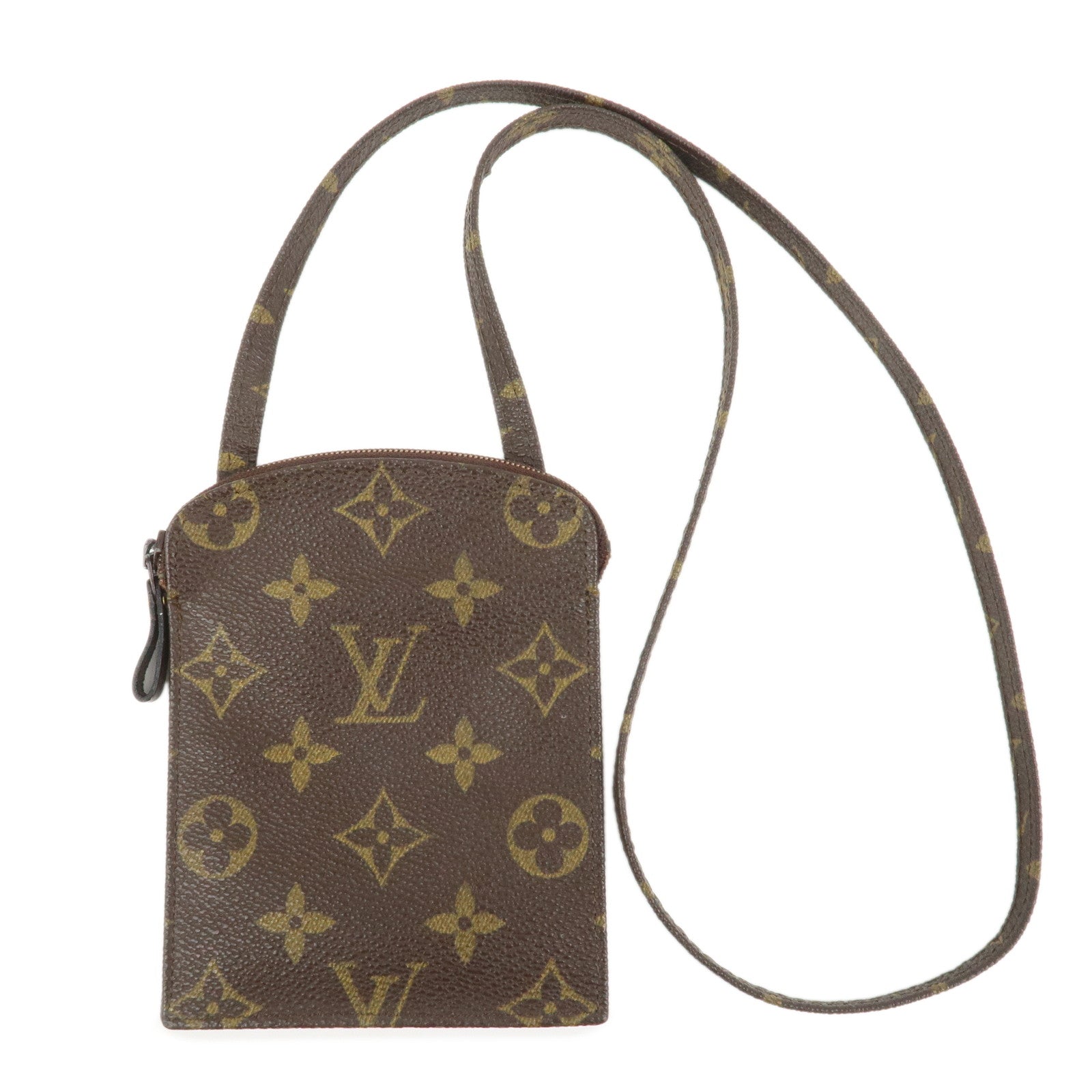 Louis Vuitton Monogram Secret Pochette Mini Bag Pouch M45484