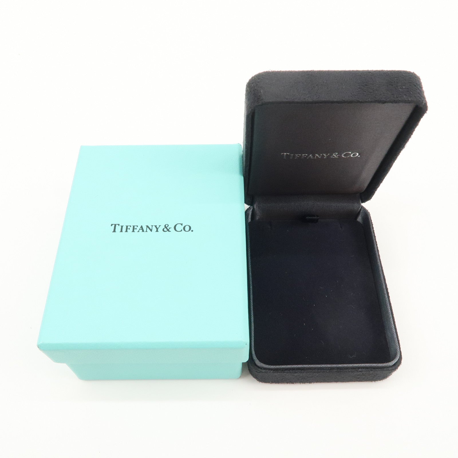 Tiffany & Co Set of 2 Jewelry Boxes for Necklace Tiffany Blue