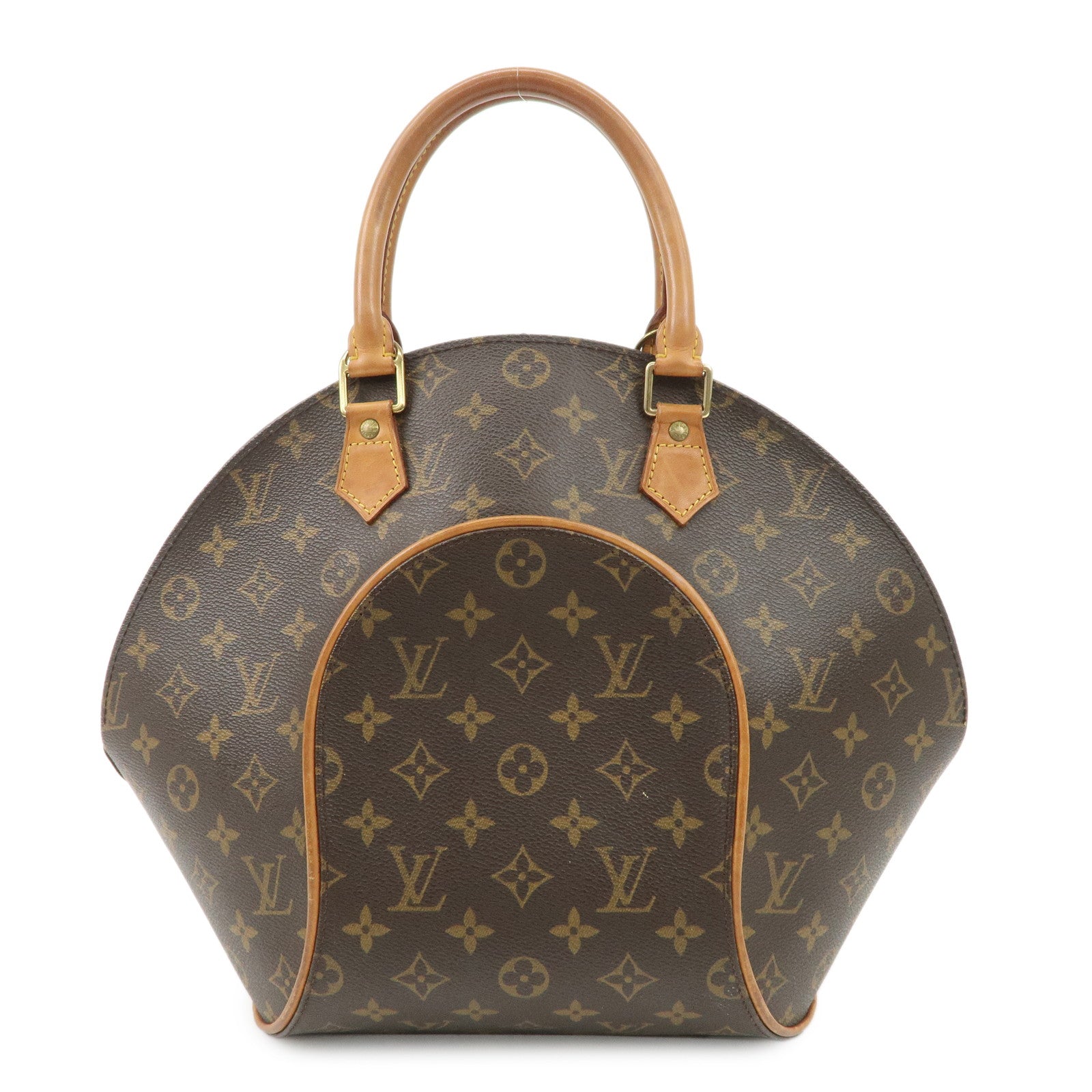 Louis Vuitton Monogram Ellipse MM Hand Bag Brown M51126