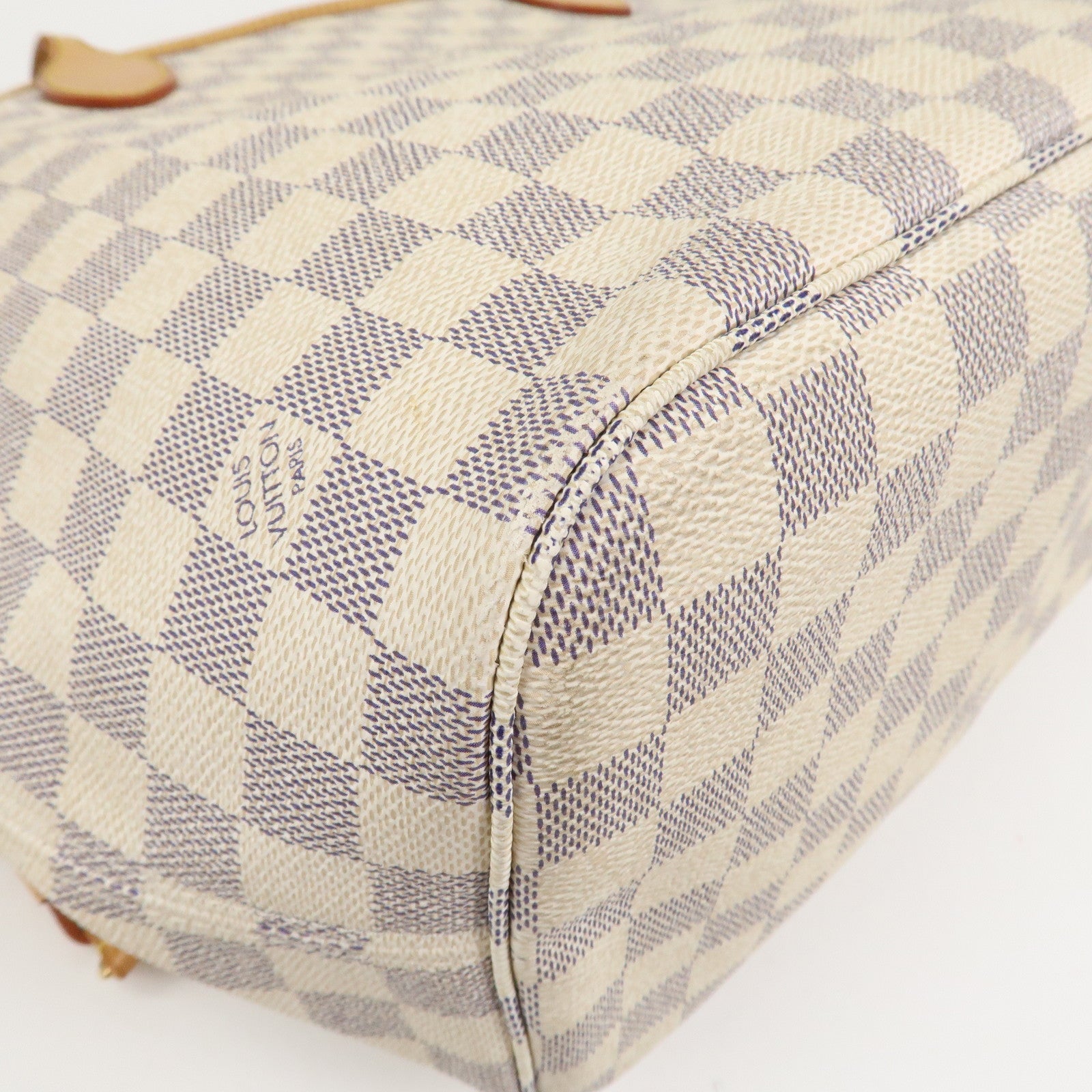 Louis Vuitton Damier Azur Neverfull MM Tote Bag Shoulder Bag N51107