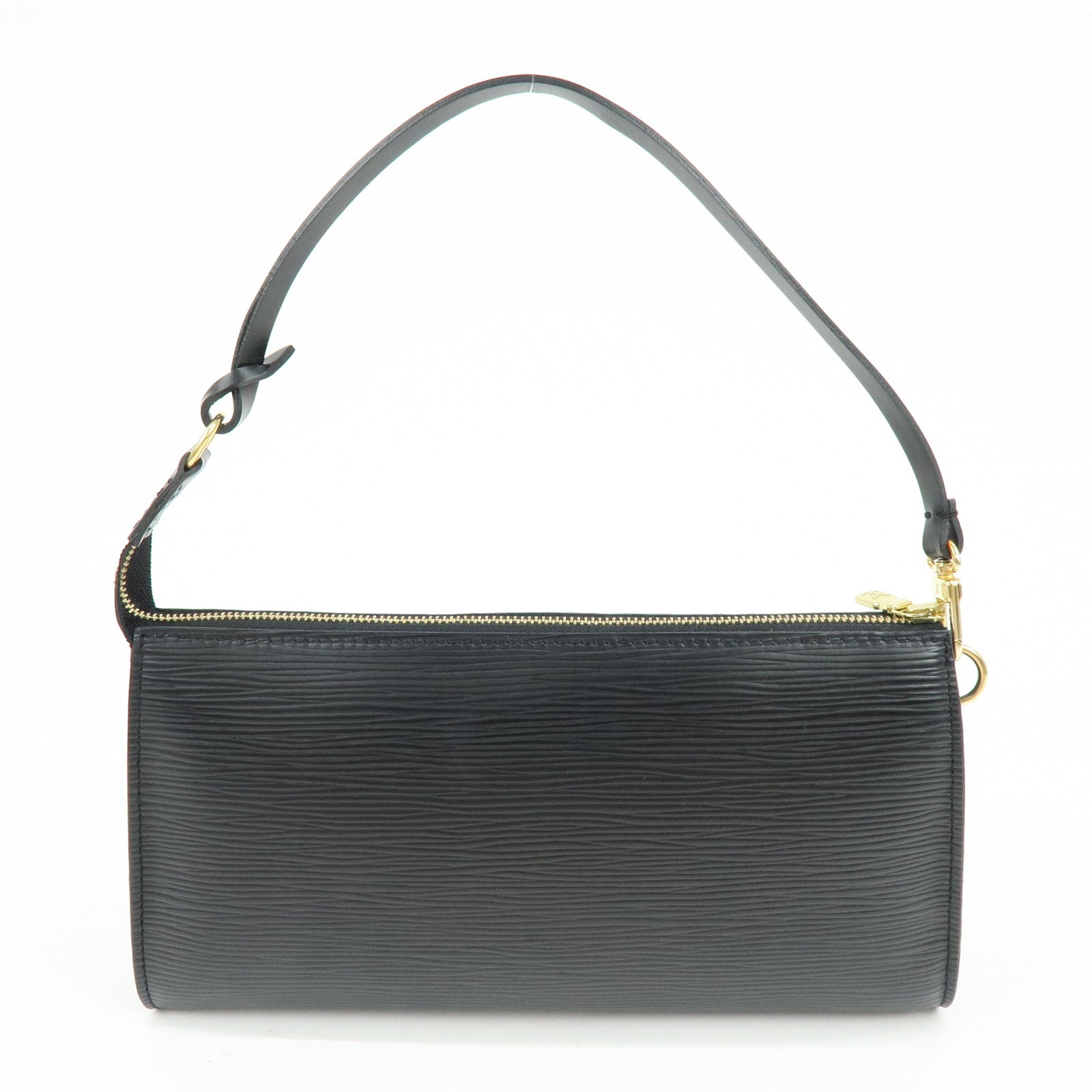 Louis Vuitton Epi Pochette Accessoires Clutch Bag Noir M52942 Authentic Used F/S