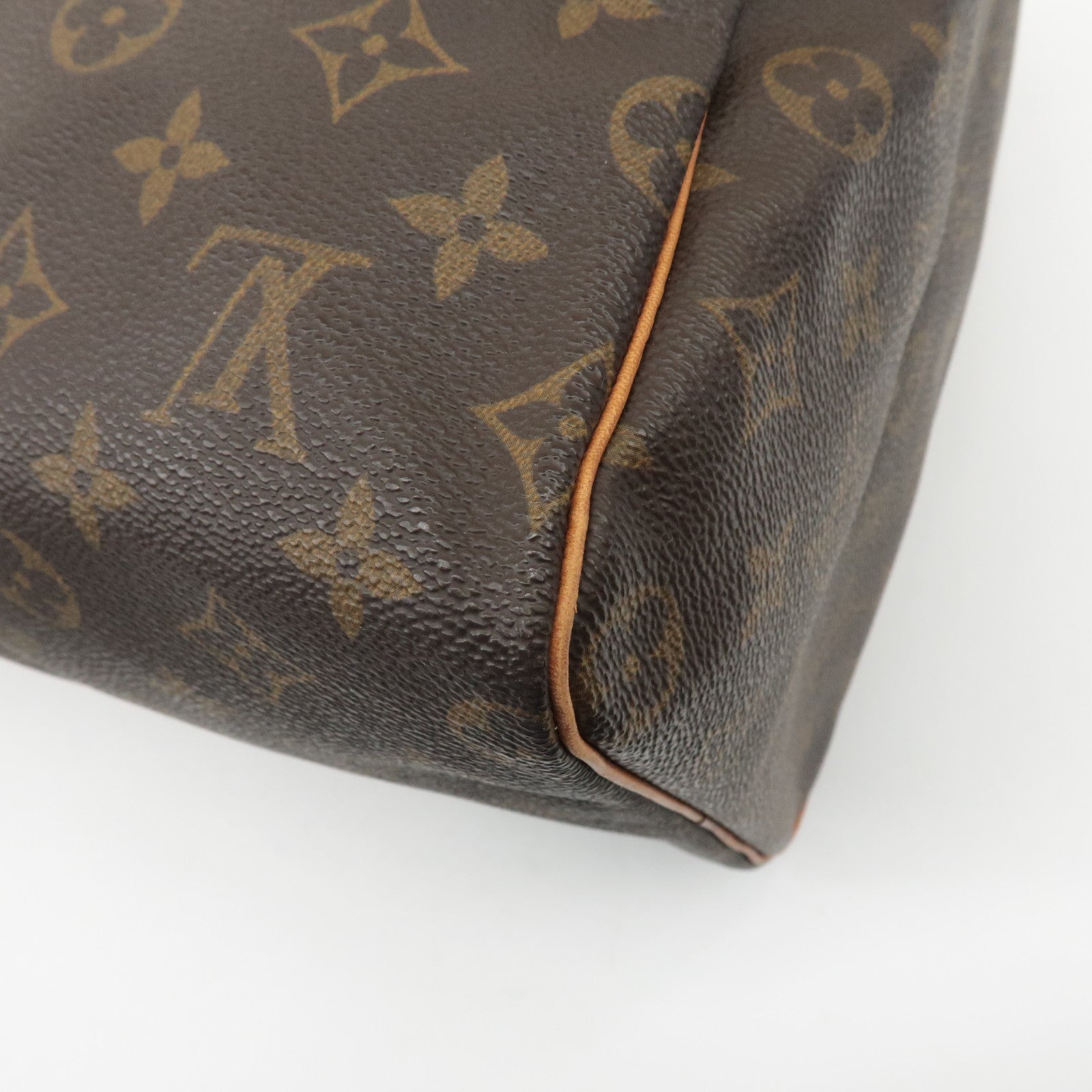 Louis Vuitton Monogram Speedy 40 Hand Bag Boston Bag M41522 Used