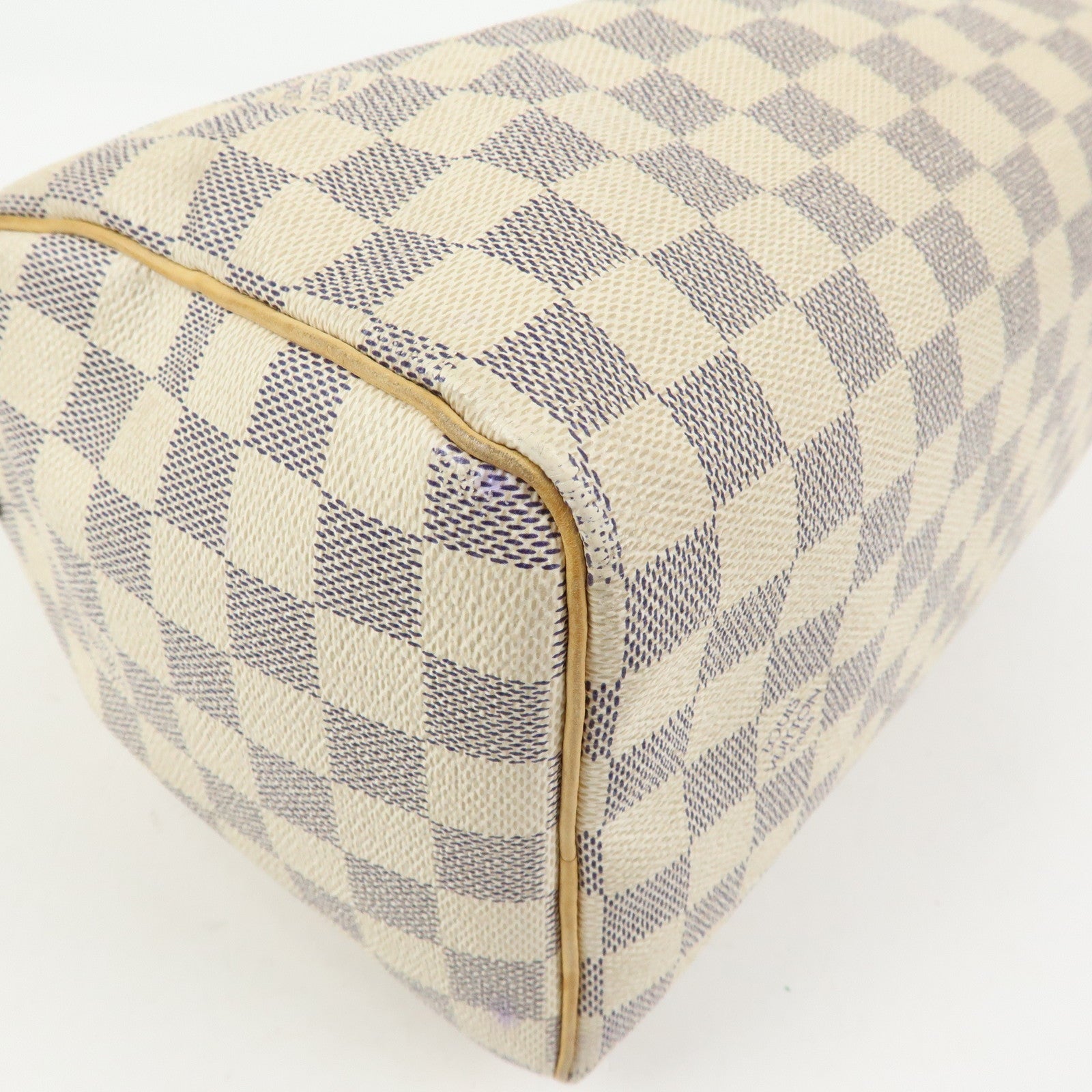 Louis Vuitton Damier Azur Speedy 25 Boston Bag Hand Bag N41534