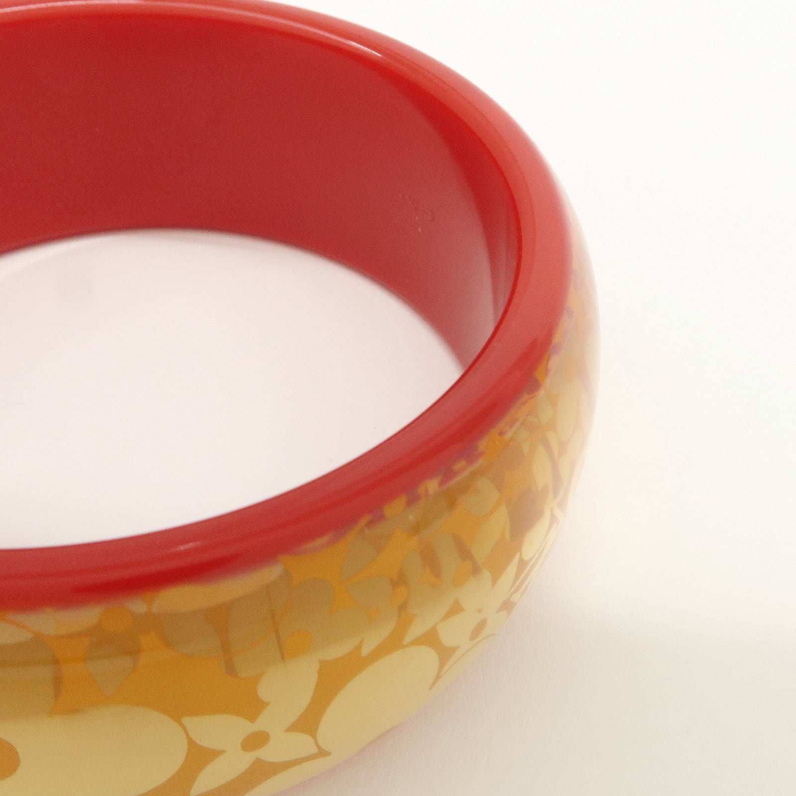 Louis Vuitton Tropical Cocktail GM Resin Bracelet Red Gold