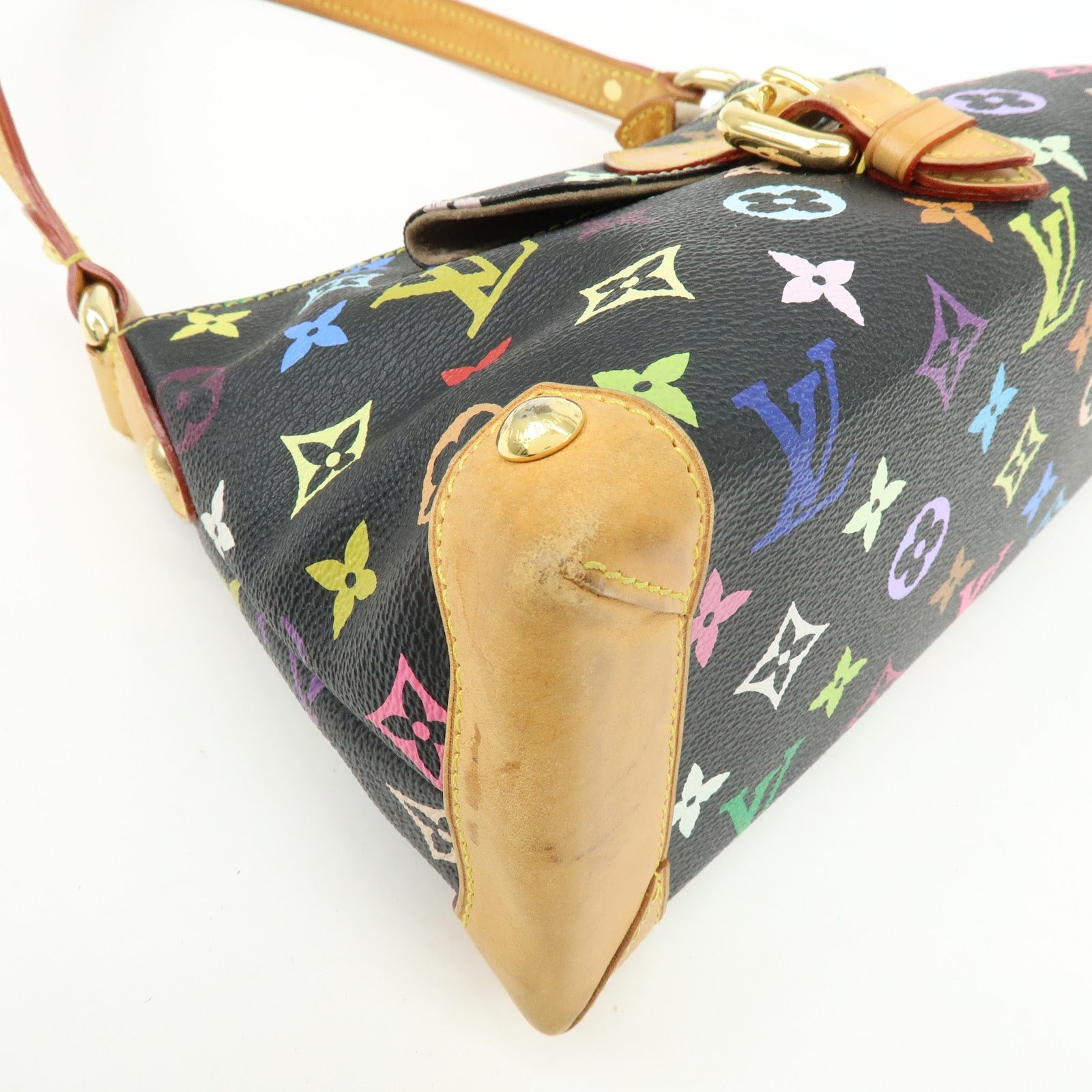Louis Vuitton Monogram Multicolor Eliza Shoulder Bag Noir M40099
