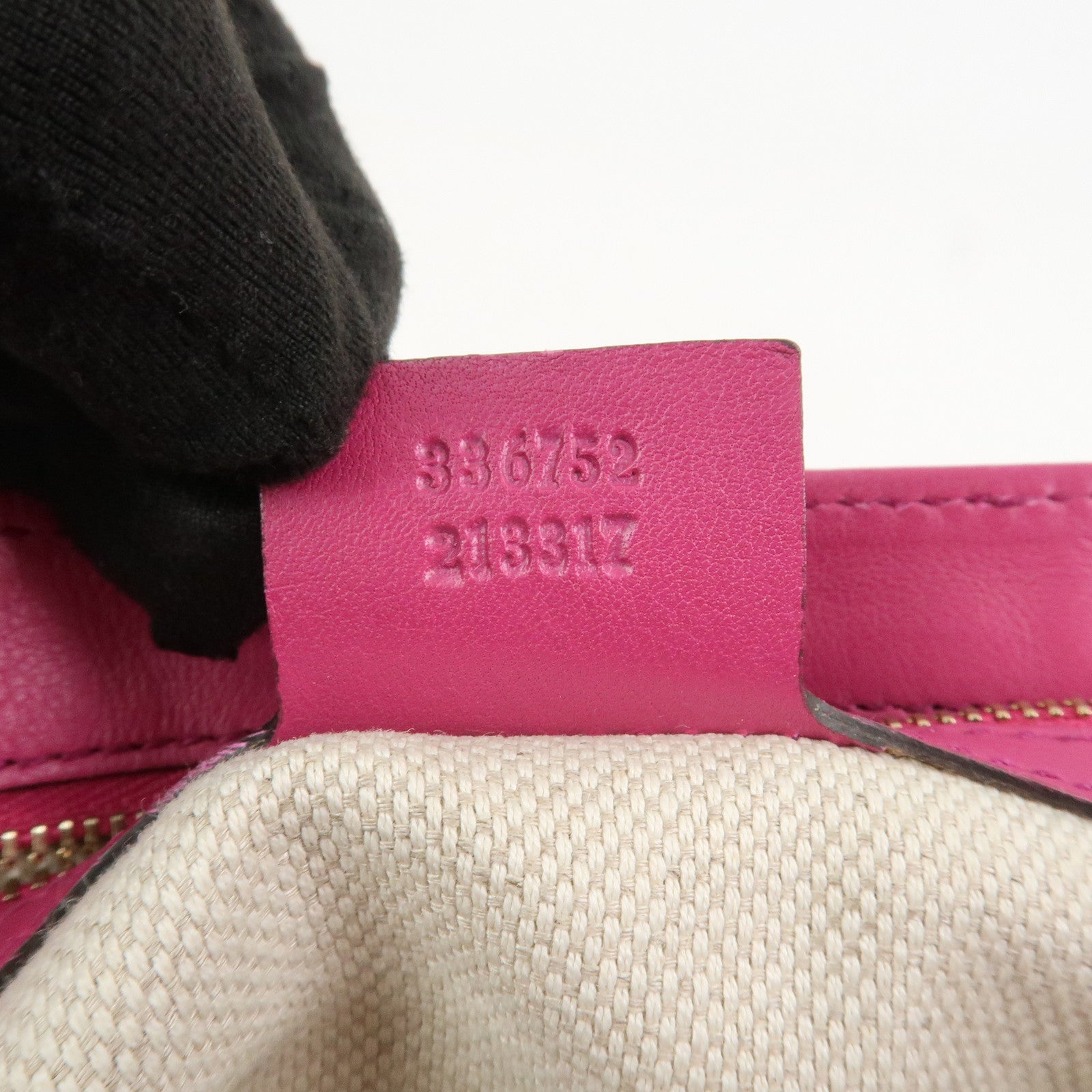 GUCCI SOHO Patent Leather Chain Shoulder Bag Red 336752