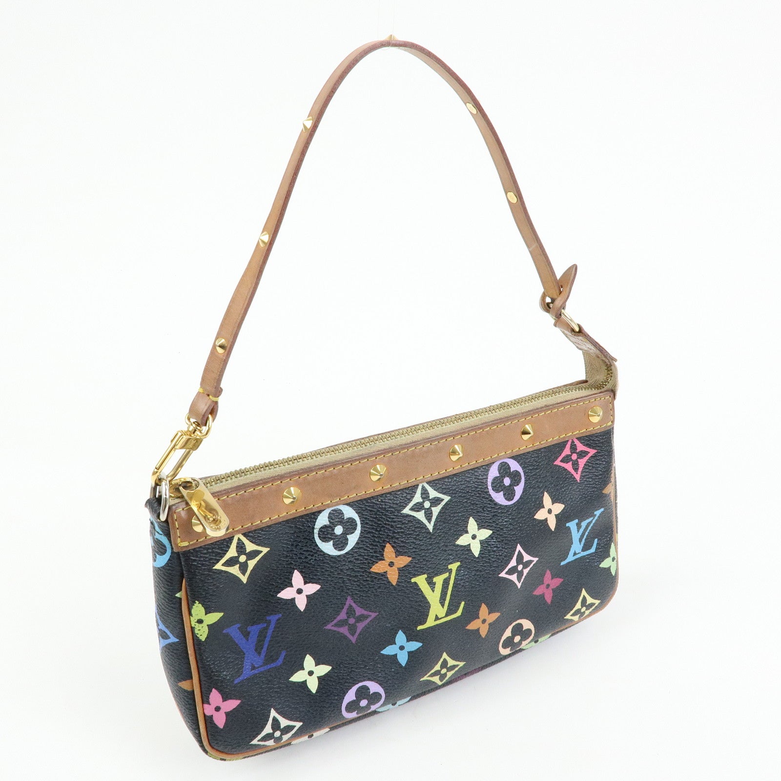Louis Vuitton Monogram Multicolor Pochette Accessoires Noir M92648