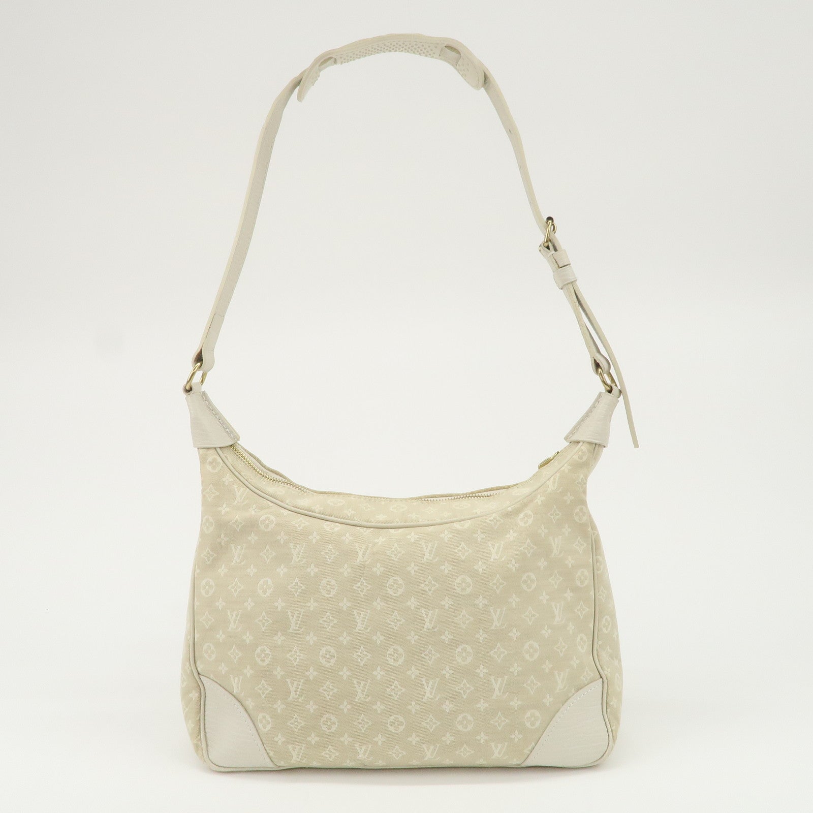 Louis Vuitton Monogram Mini Lin Boulogne Hand Bag Dune M95317