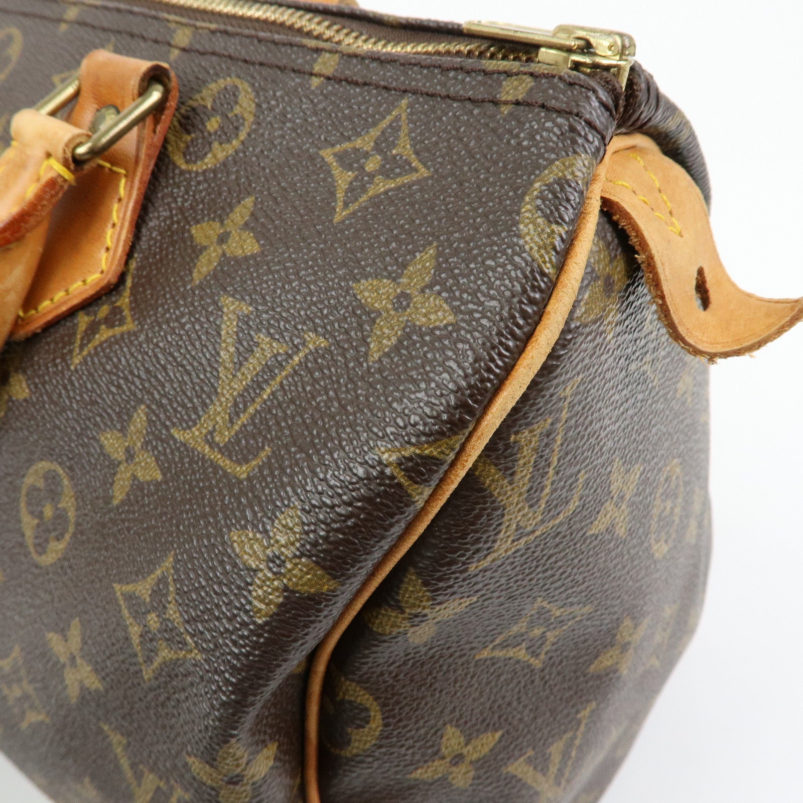 Louis Vuitton Monogram Speedy 30 Boston Bag Hand Bag Brown M41526