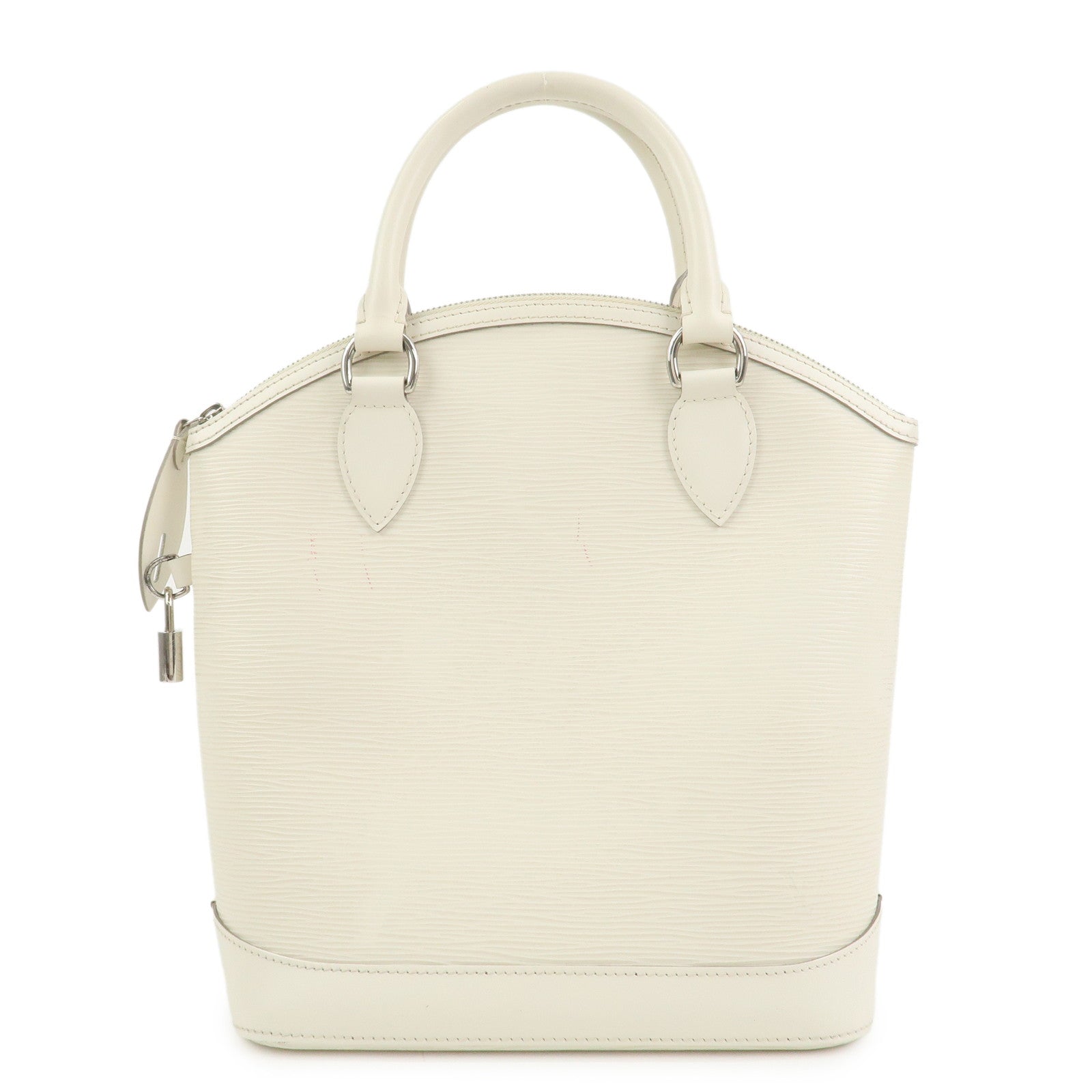 Louis Vuitton Epi Lockit Hand Bag Tote Bag Ivoire White M4229J