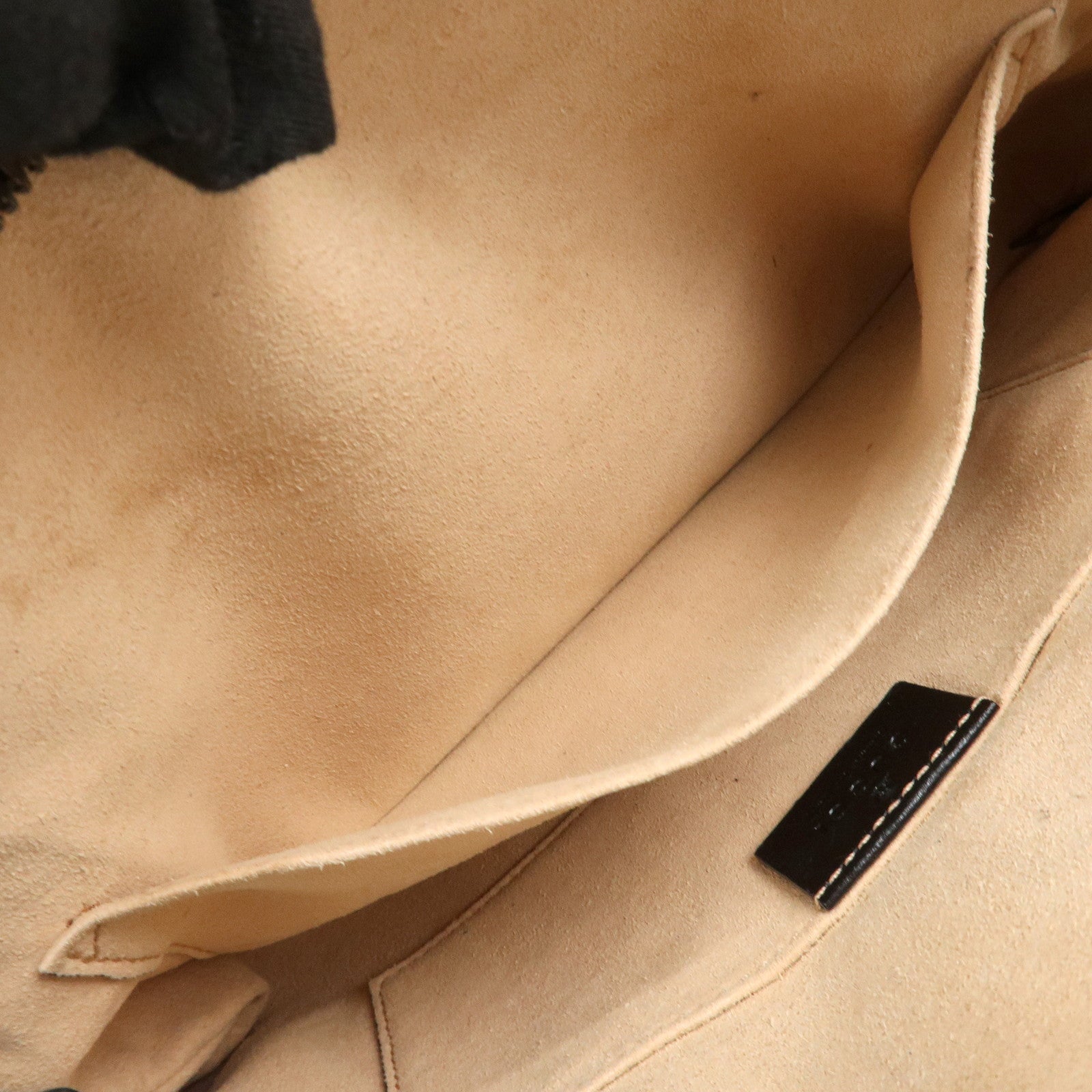 GUCCI Animalier Liber Small Cat Head Shoulder Bag Black 524620