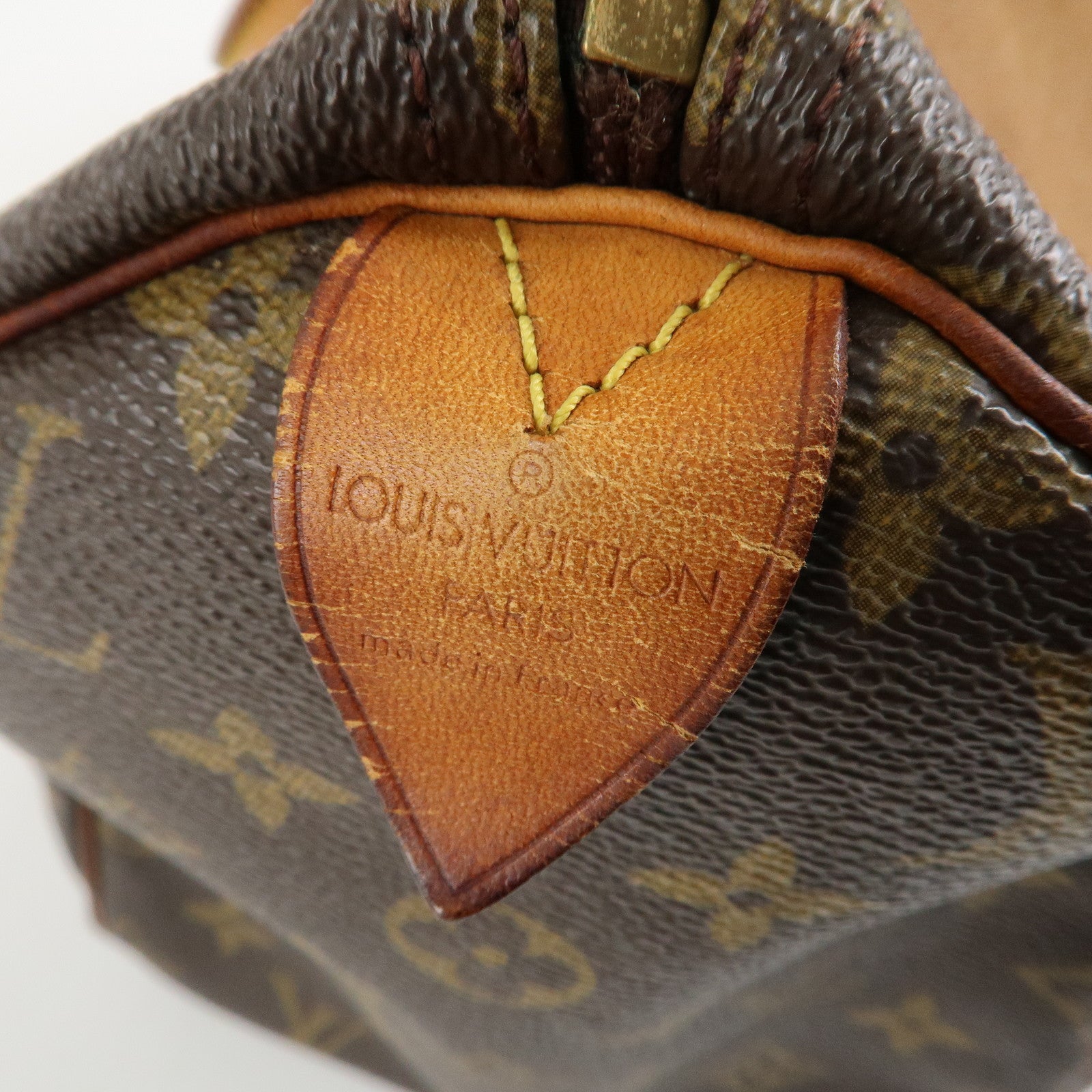 Louis Vuitton Monogram Speedy 30 Boston Bag Hand Bag M41526 Used
