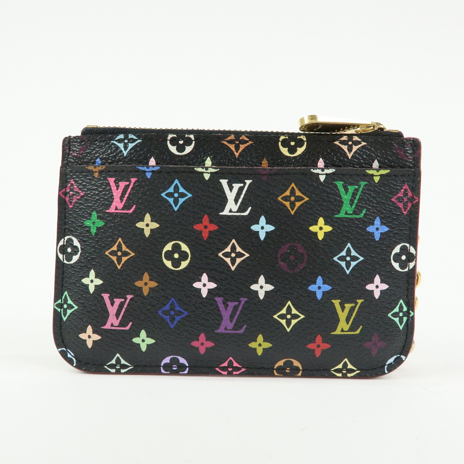 Louis Vuitton Monogram Multicolor Pochette Cles Coin Case M93735
