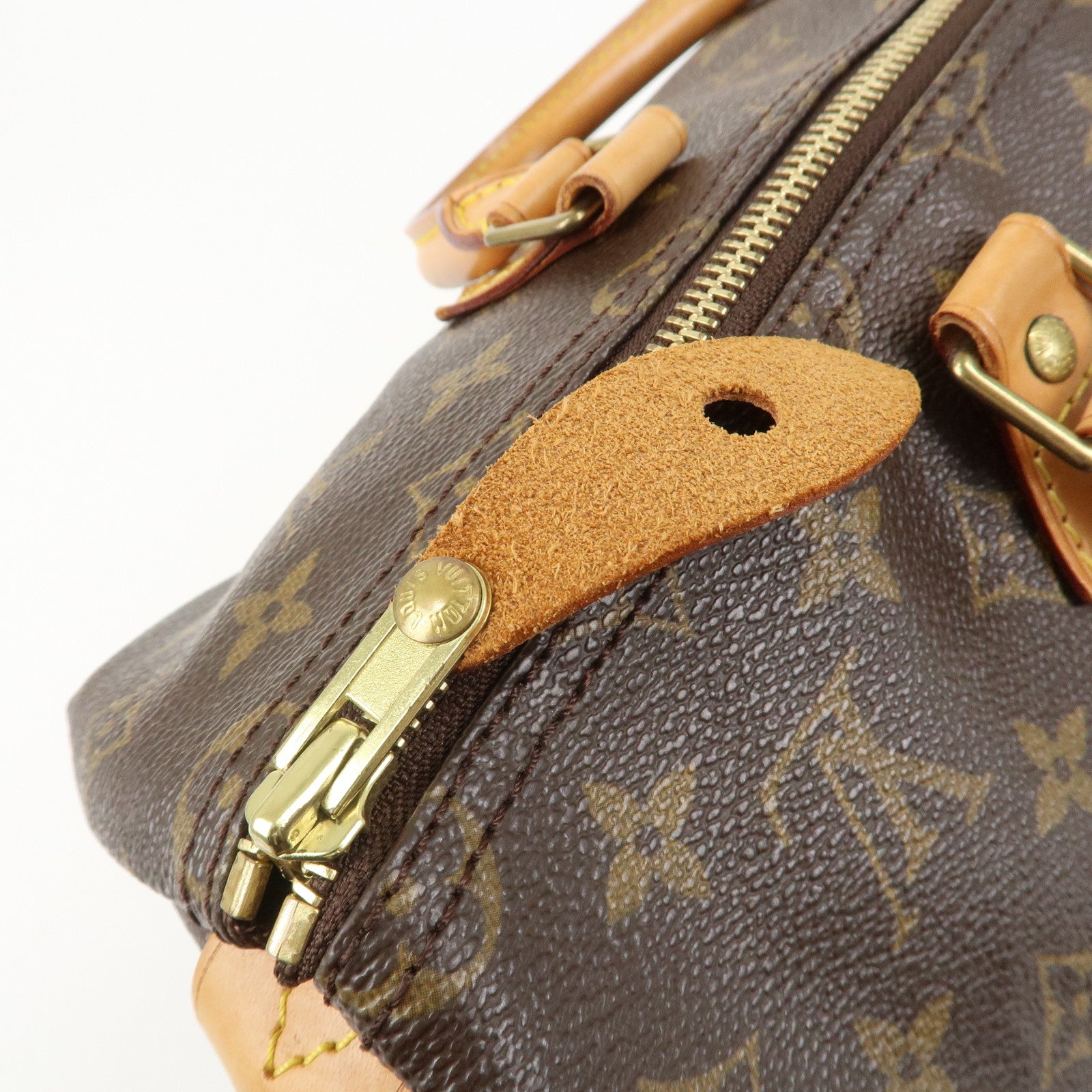 Louis Vuitton Monogram Canvas Speedy 35 Boston Bag Hand Bag M41524