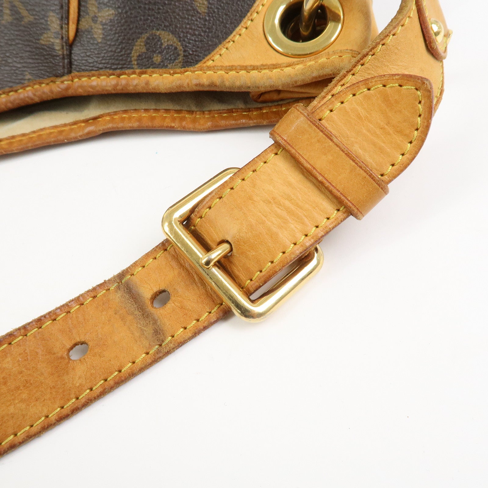 Louis Vuitton Monogram Galliera PM Shoulder Bag Brown M56382