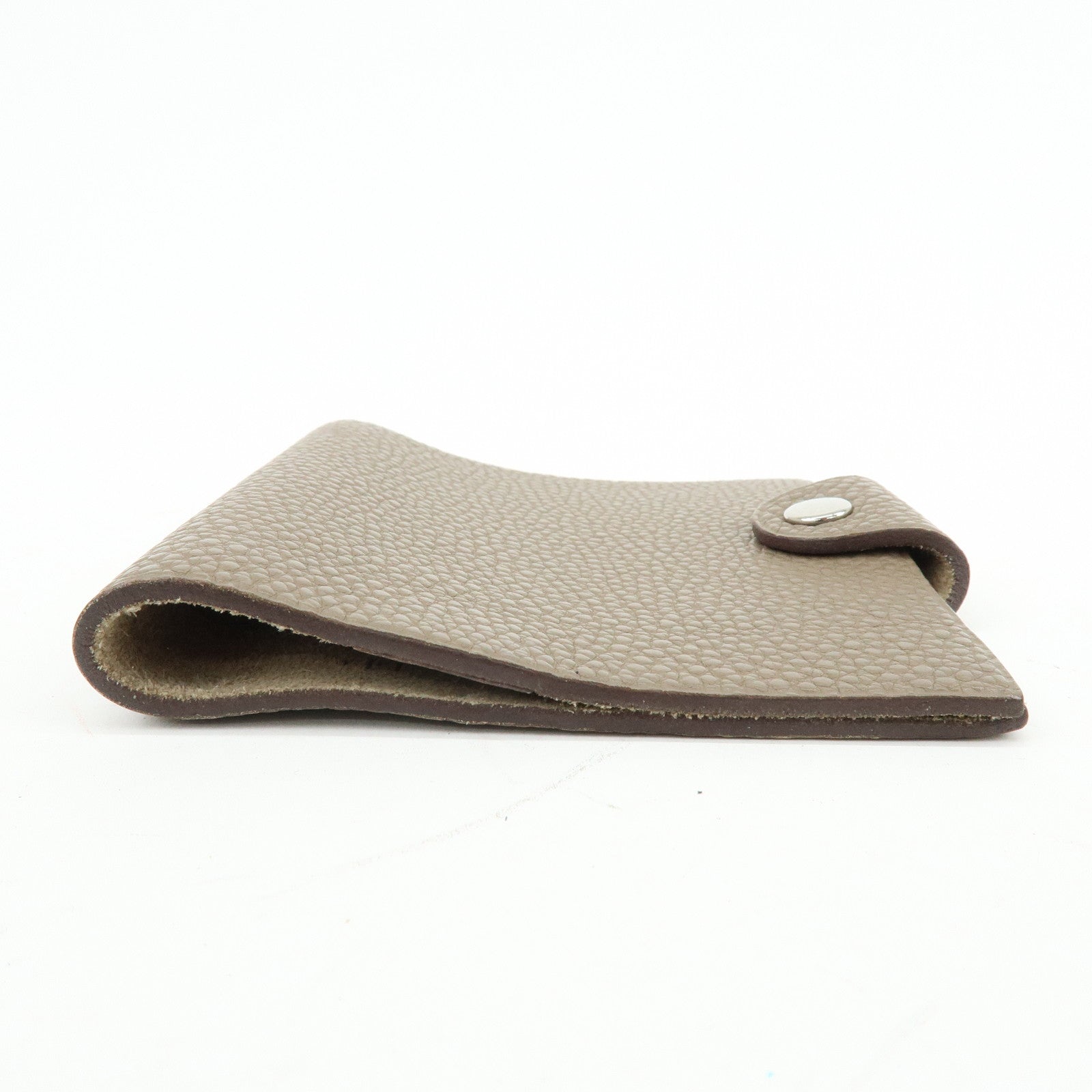 HERMES Ulysse Mini Taurillon Clemence Note Book Cover □K Stamped