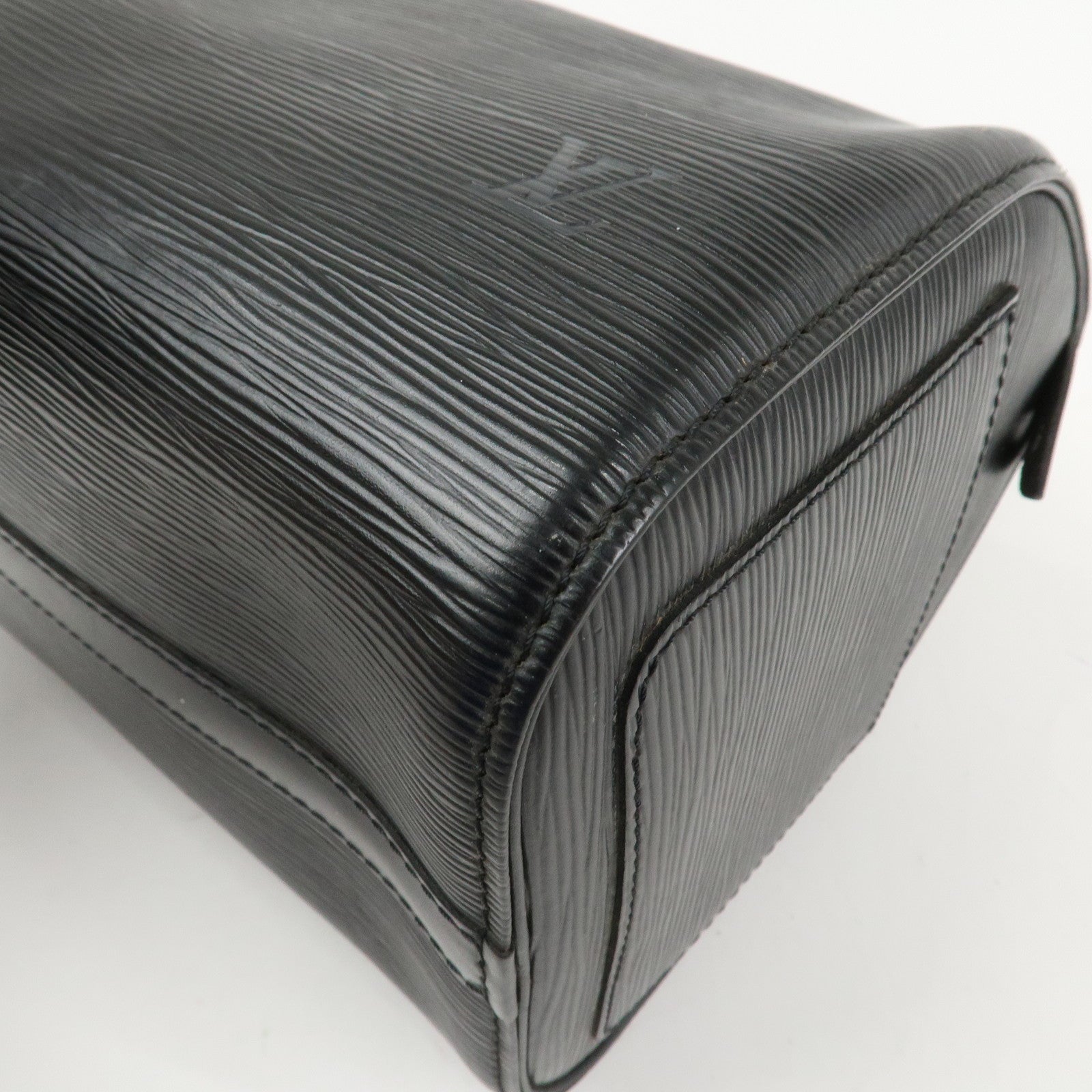 Louis Vuitton Epi Leather Speedy 25 Hand Bag Boston Bag Noir M59032