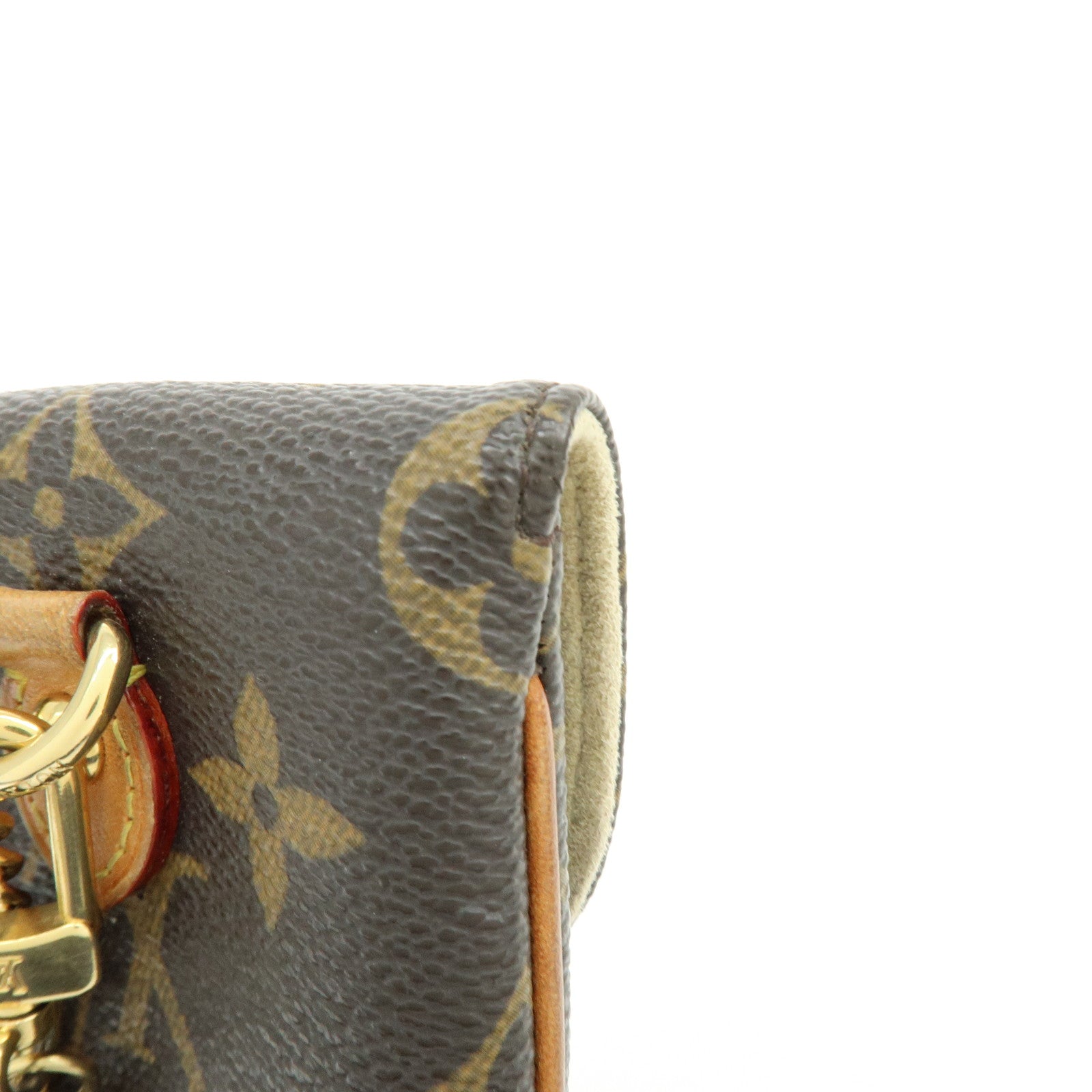 Louis Vuitton Monogram Etui Telefonne MM Phone Case Brown M66546